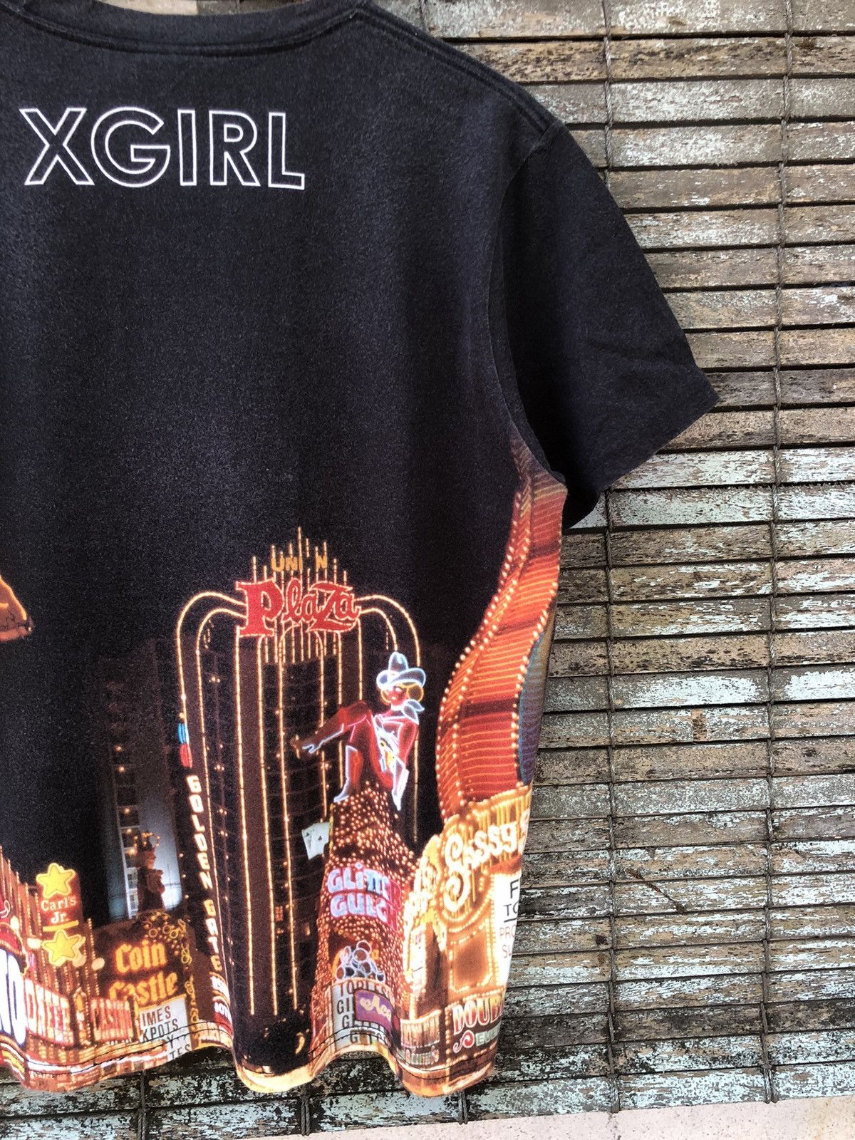 Japanese Brand × Vintage Vintage Y2K OVP Casino X-Girl Tshirt Size US M / EU 48-50 / 2 - 13 Thumbnail