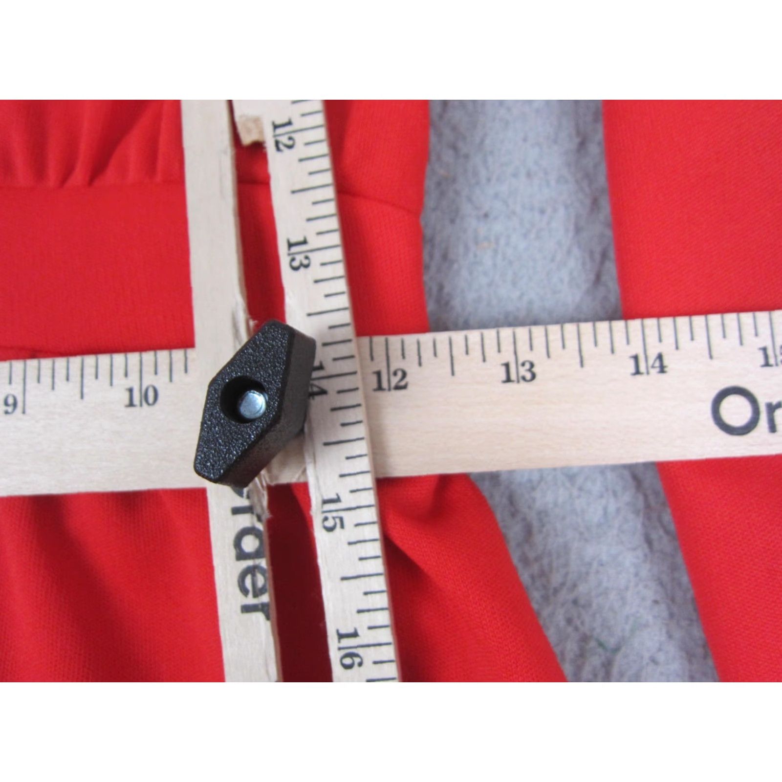 Vintage VINTAGE Butte Knit Mod Dress Womens XS Red A-Line 60s 70s Knit Midi V-Neck 3/4 Sleeve Retro Size XS / US 0-2 / IT 36-38 - 7 Thumbnail