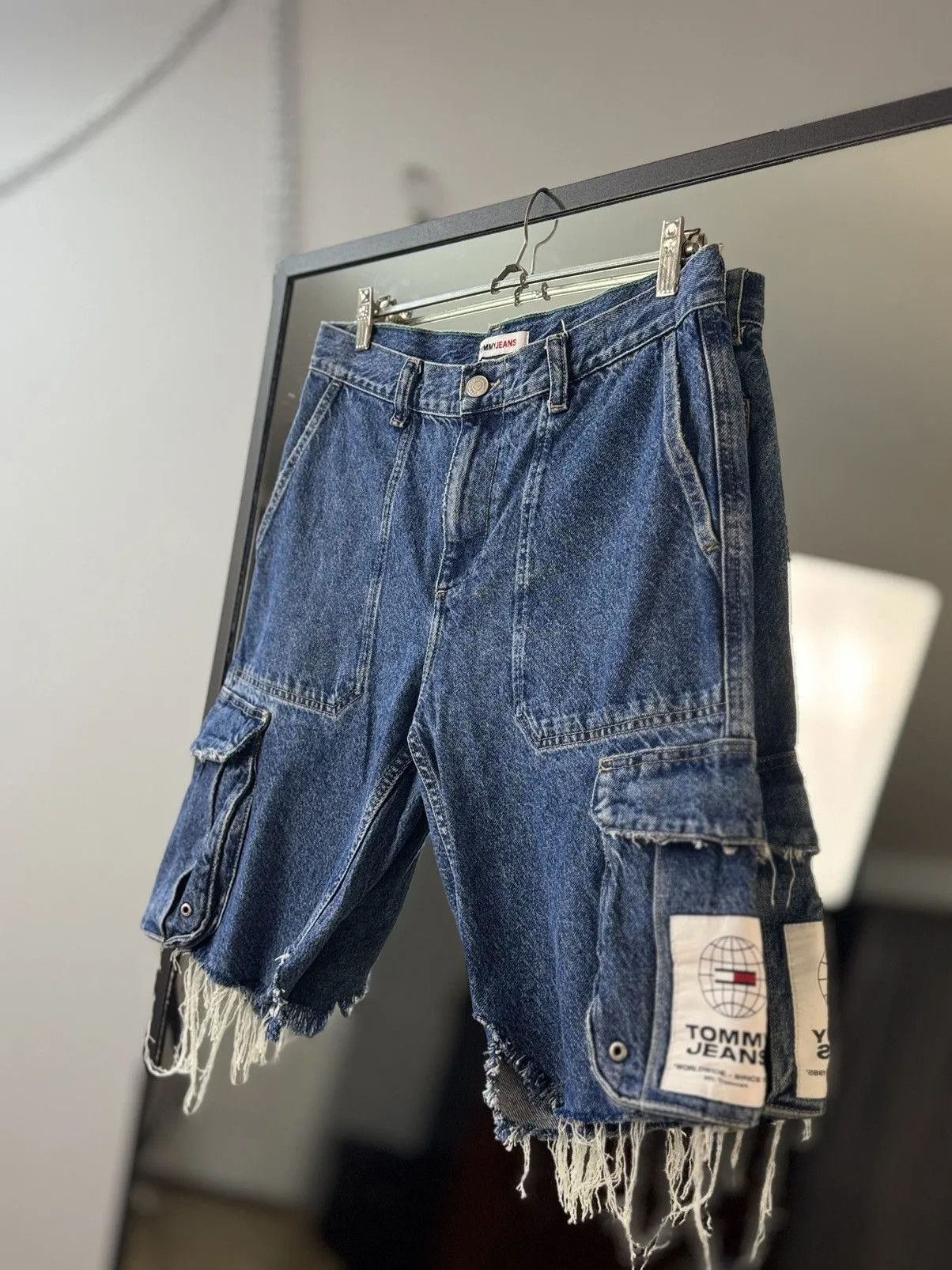 Tommy Jeans Vintage Cargo Bontage Shorts Tornado Mart Jack Cactus japan Size US 32 / EU 48 - 7 Thumbnail