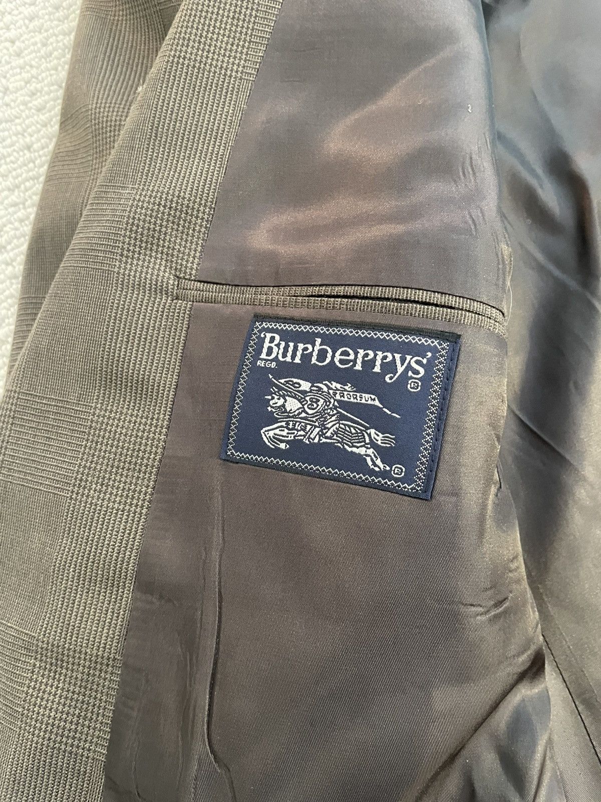 Burberry Brown Burberry Blazer - Size 46 Regular Size 46R - 2 Thumbnail