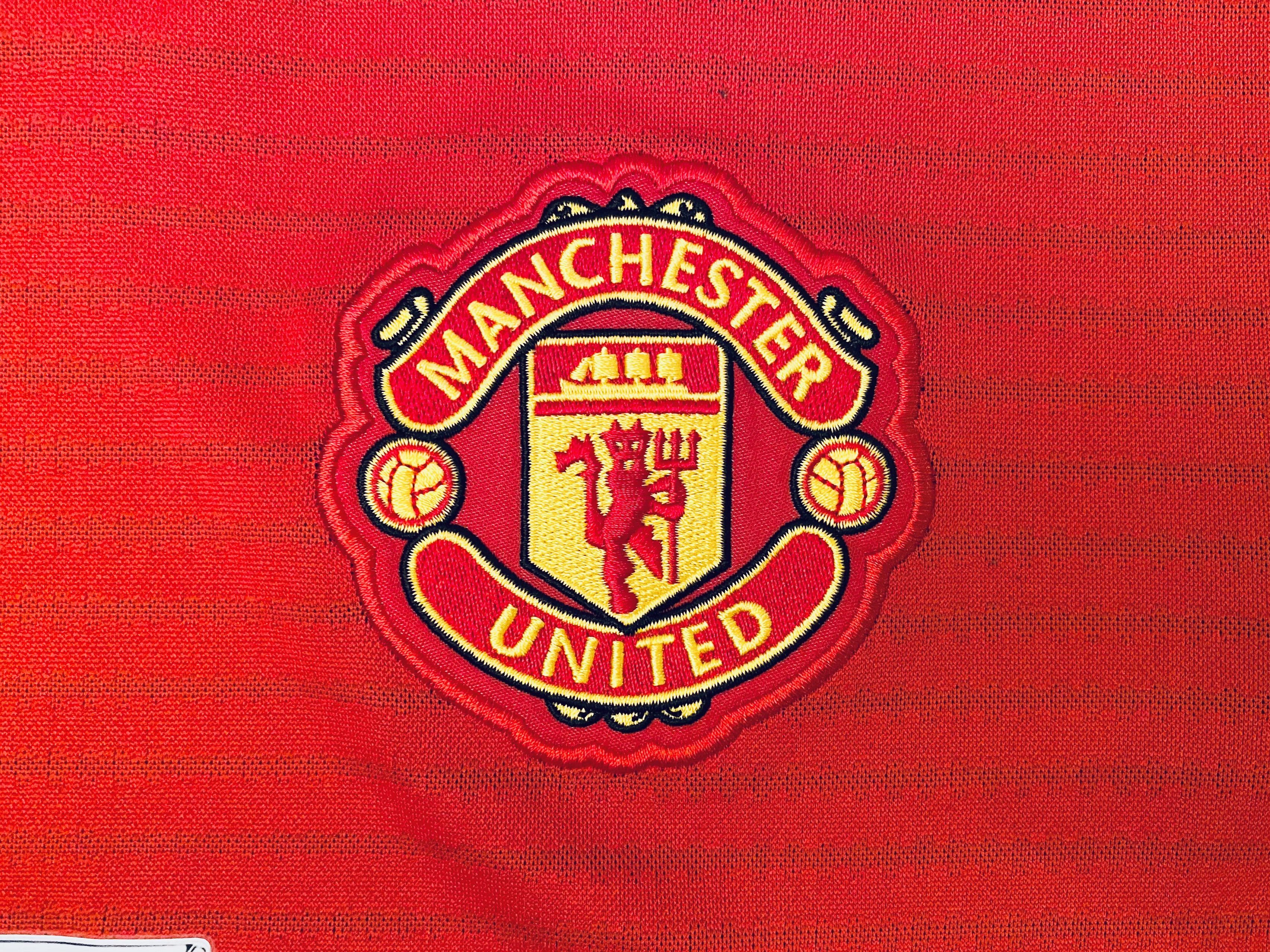 Adidas Manchester United Home Football Shirt Jersey 2018 2019 Size US S / EU 44-46 / 1 - 7 Thumbnail