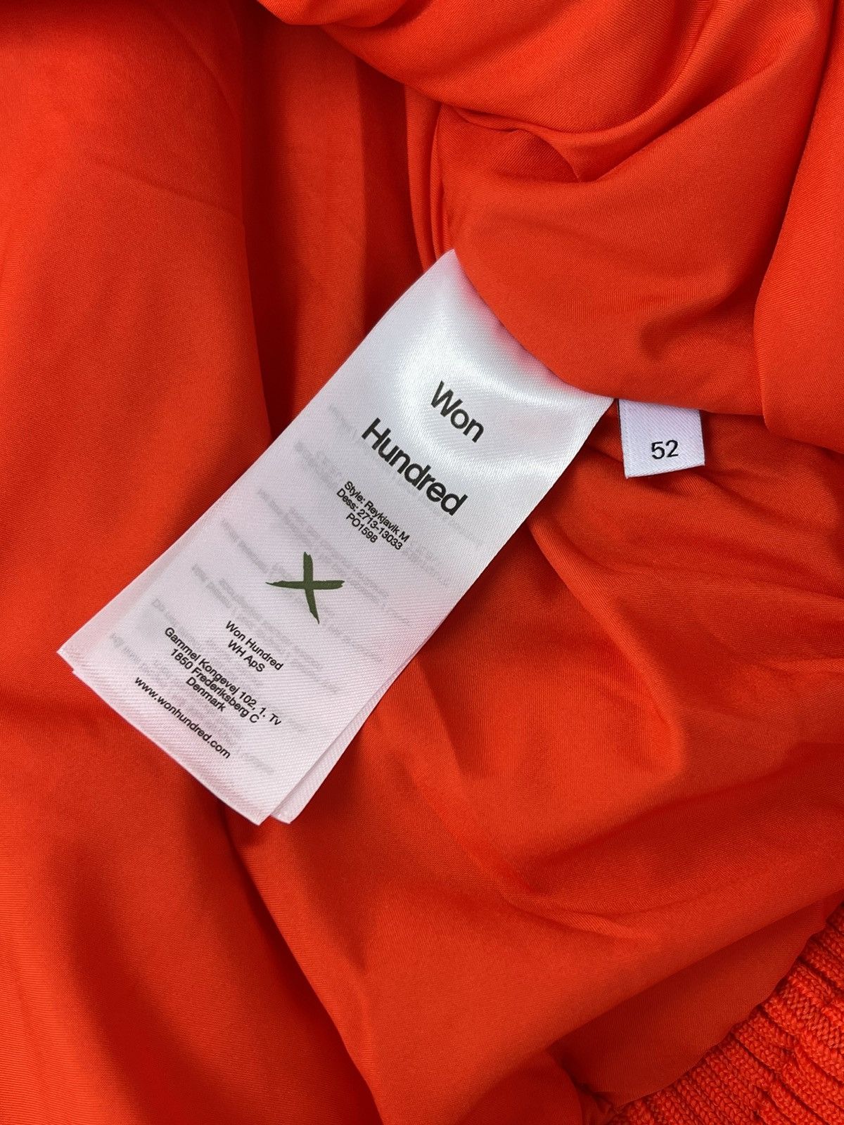 Acne Studios !DS! SS23 Won Hundred Reykjavik M Red Bomber Jacket Size US L / EU 52-54 / 3 - 21 Thumbnail