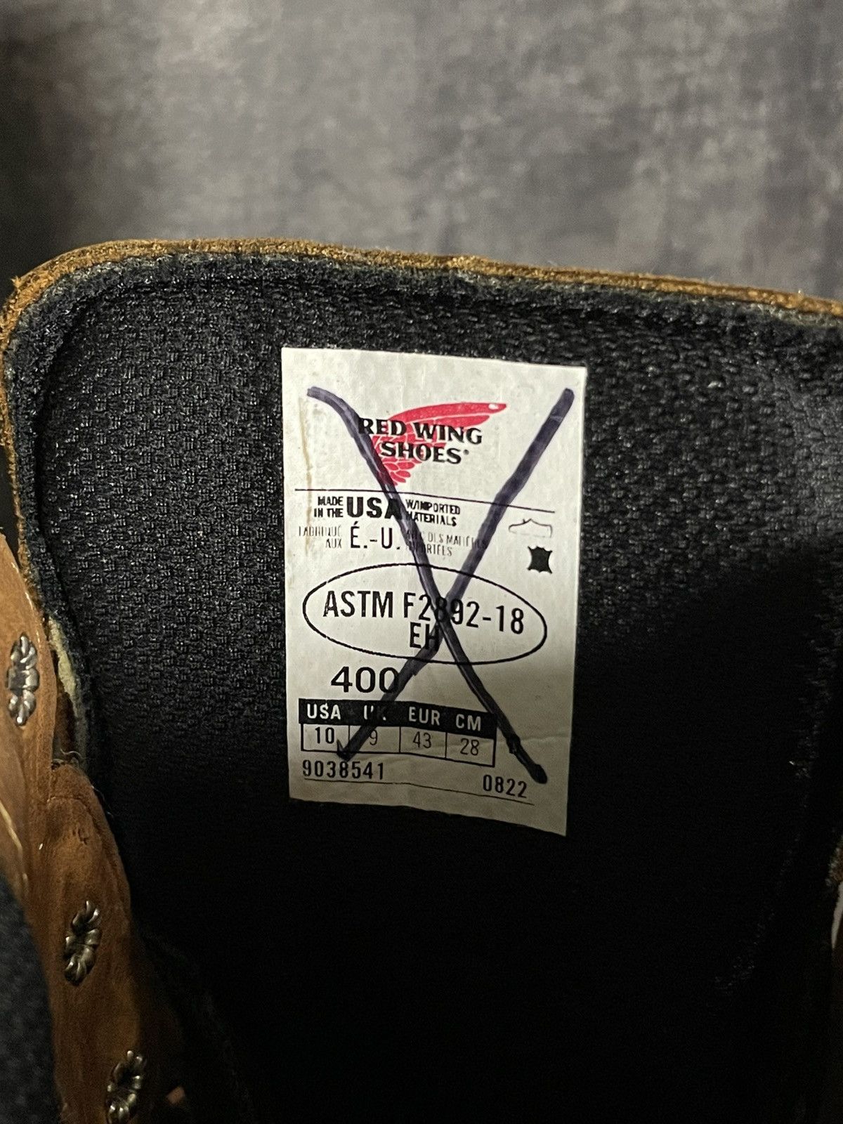 Red Wing Crazy Red Wing Shoes 400 Boots Waterproof Brown Balenciaga Size US 10.5 / EU 43-44 - 14 Thumbnail