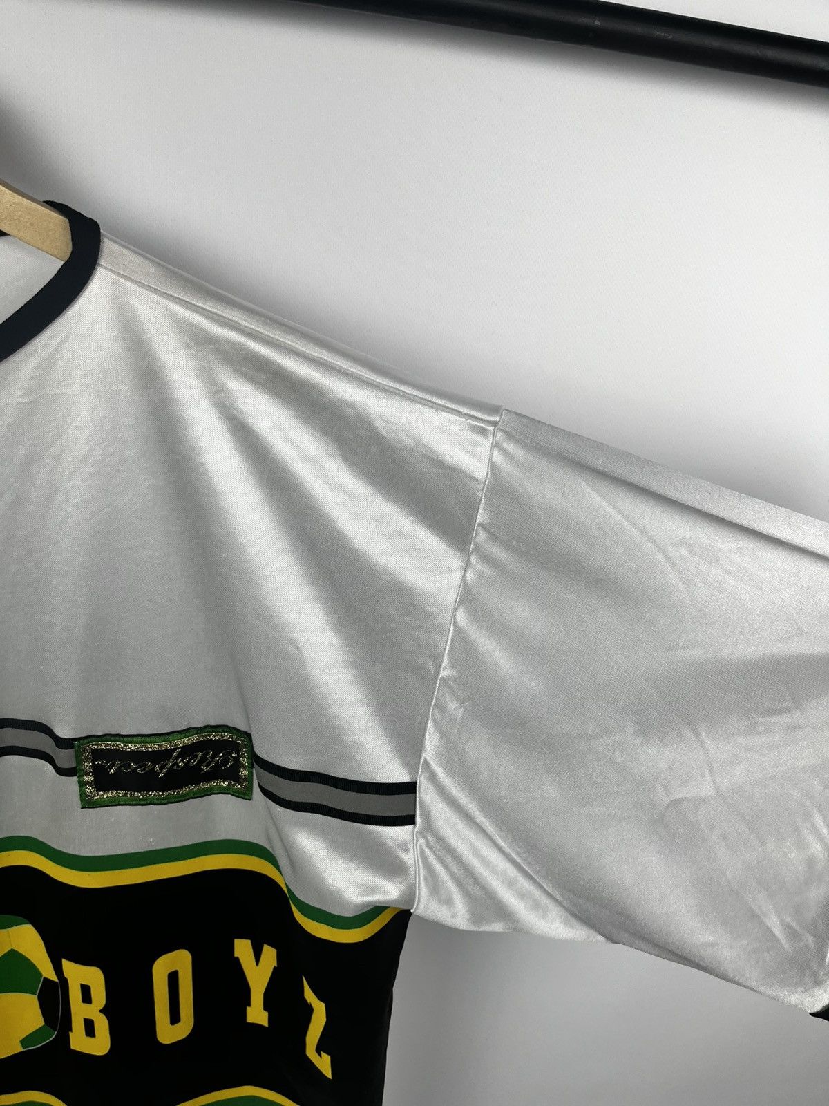 Vintage Jamaica Jersey reggae boyz 1998 france Size US L / EU 52-54 / 3 - 12 Thumbnail
