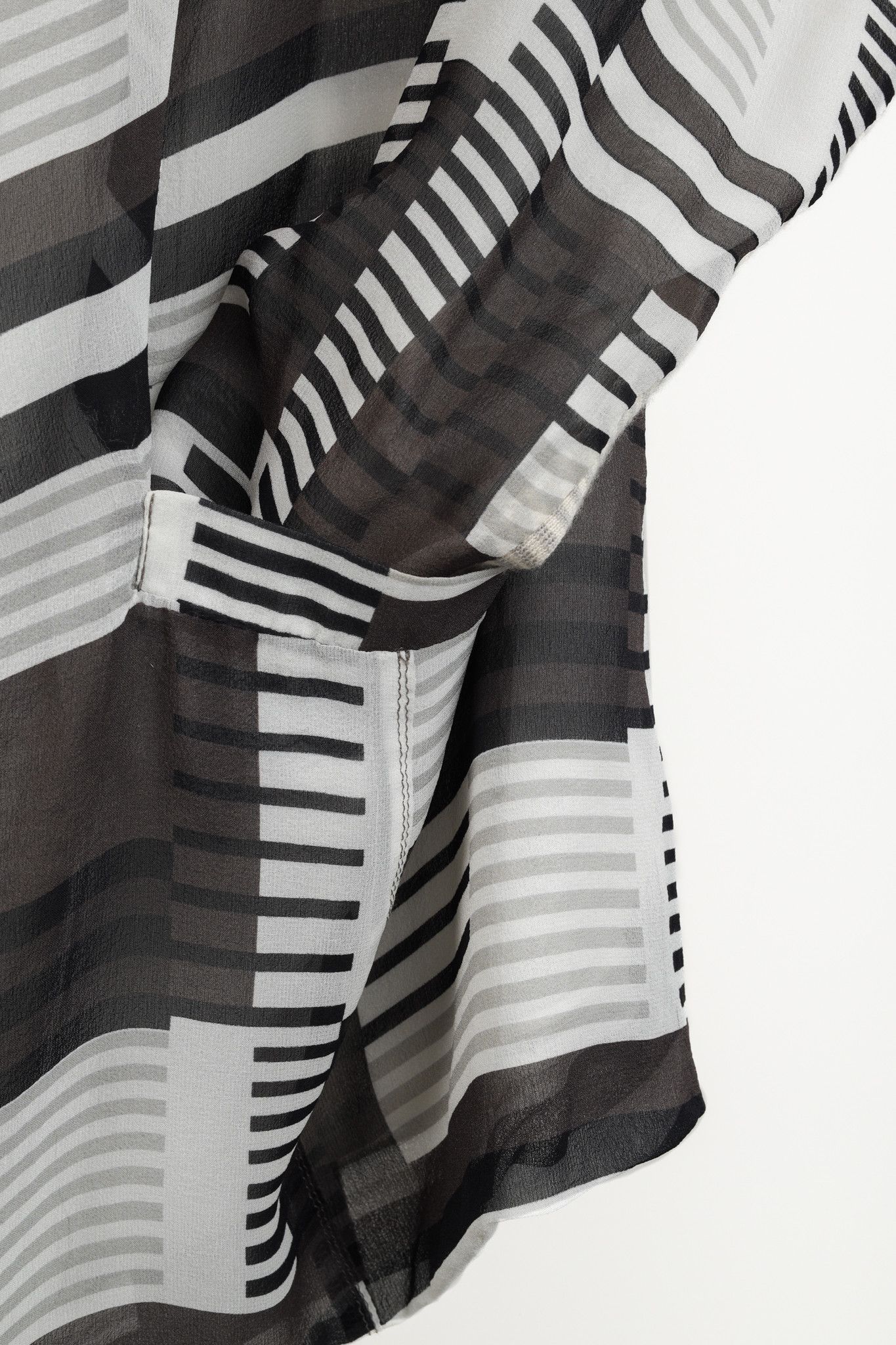 Rick Owens Rick Owens 2011 Khaki Cream Geometric Mix Material Jacket Size L / US 10 / IT 46 - 7 Thumbnail