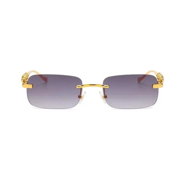 Other Retro Style Leopard 🐆 Yellow Black Frame Glasses Size ONE SIZE - 4 Thumbnail