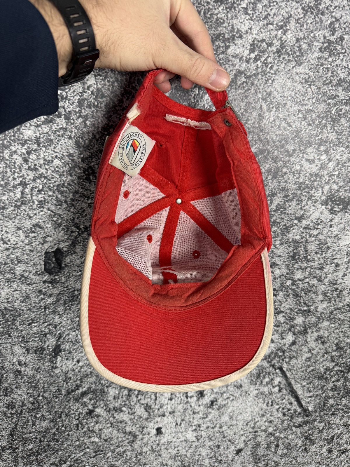 Ferrari Vintage Dekra Ferrari Racing Cap Michael Schumacher F1 Size ONE SIZE - 8 Thumbnail