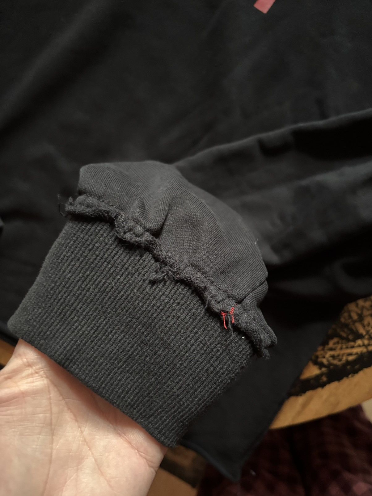 Japanese Brand Faineant French Terry Cotton Cropped Boxy Hoodie Size US L / EU 52-54 / 3 - 4 Thumbnail