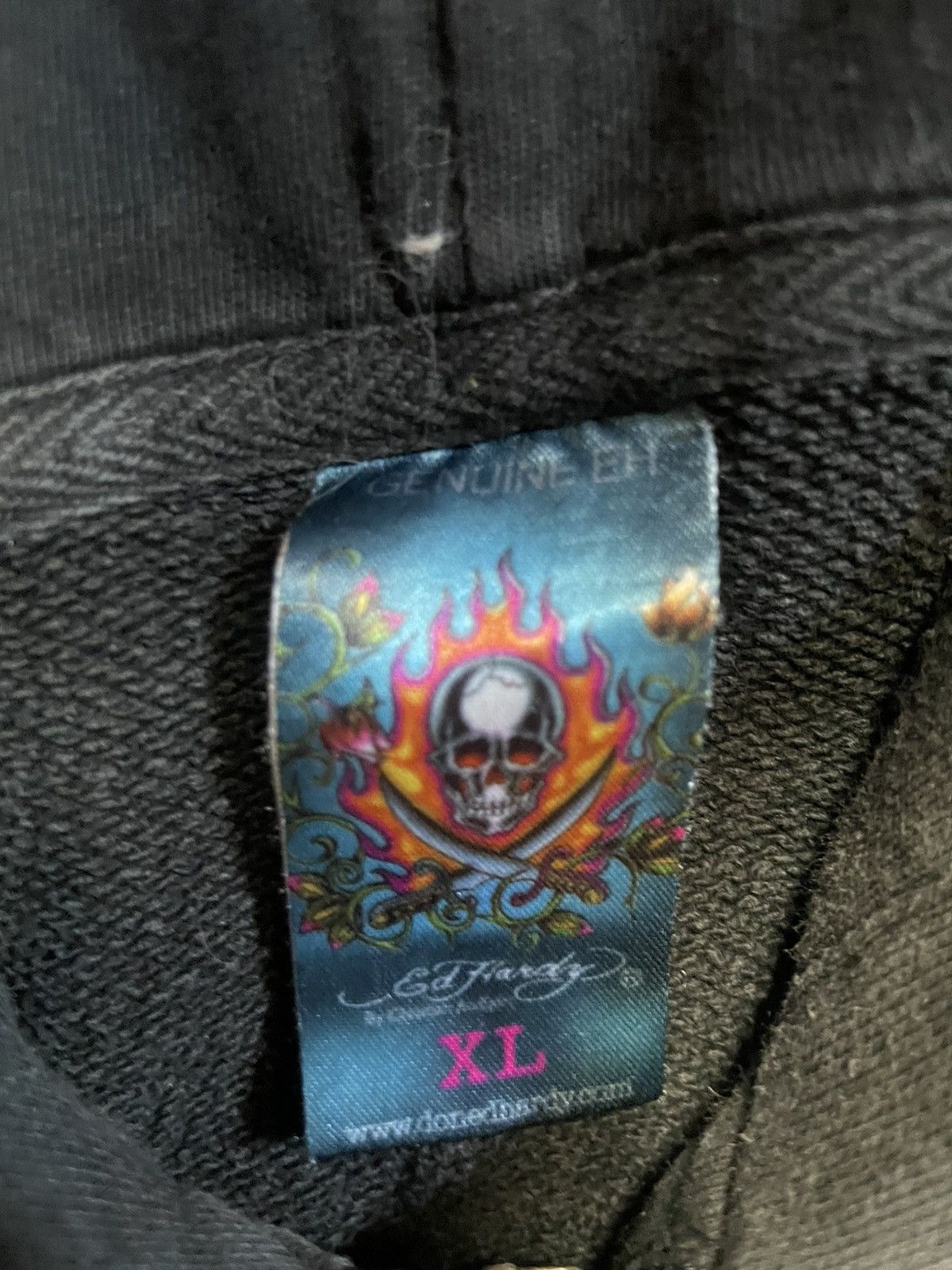 Ed Hardy Vintage Ed Hardy by Christian Audigier hoodie Size US XL / EU 56 / 4 - 11 Thumbnail