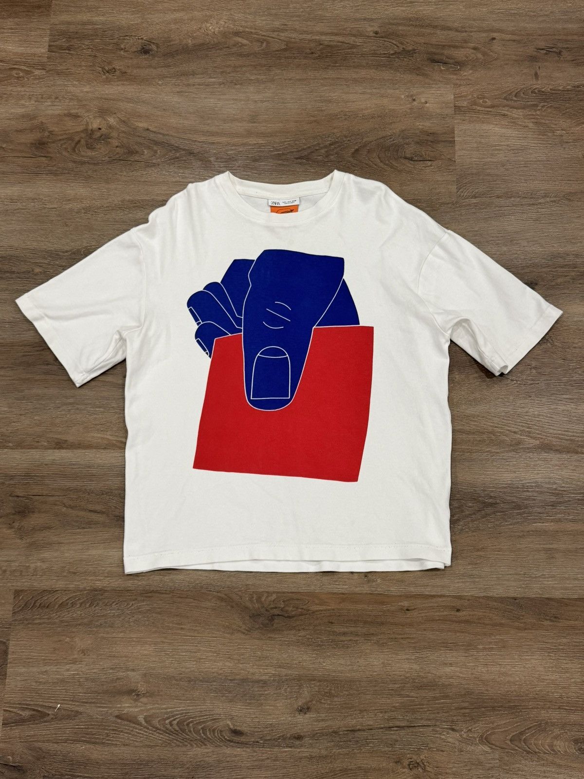 Zara ZARA × Sebastian Curi Graphic – Hand Illustration Print Size US S / EU 44-46 / 1 - 1 Thumbnail
