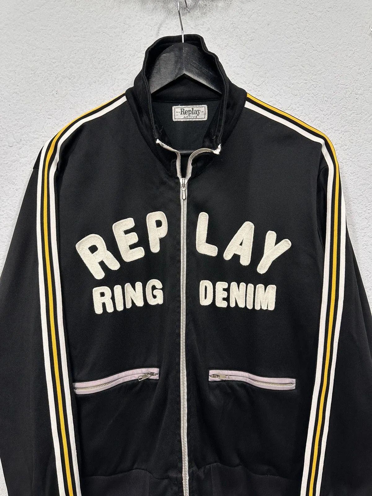 Replay Vintage Replay Zip Hoodie Rare LBG Casual Style Y2K Size US M / EU 48-50 / 2 - 2 Thumbnail