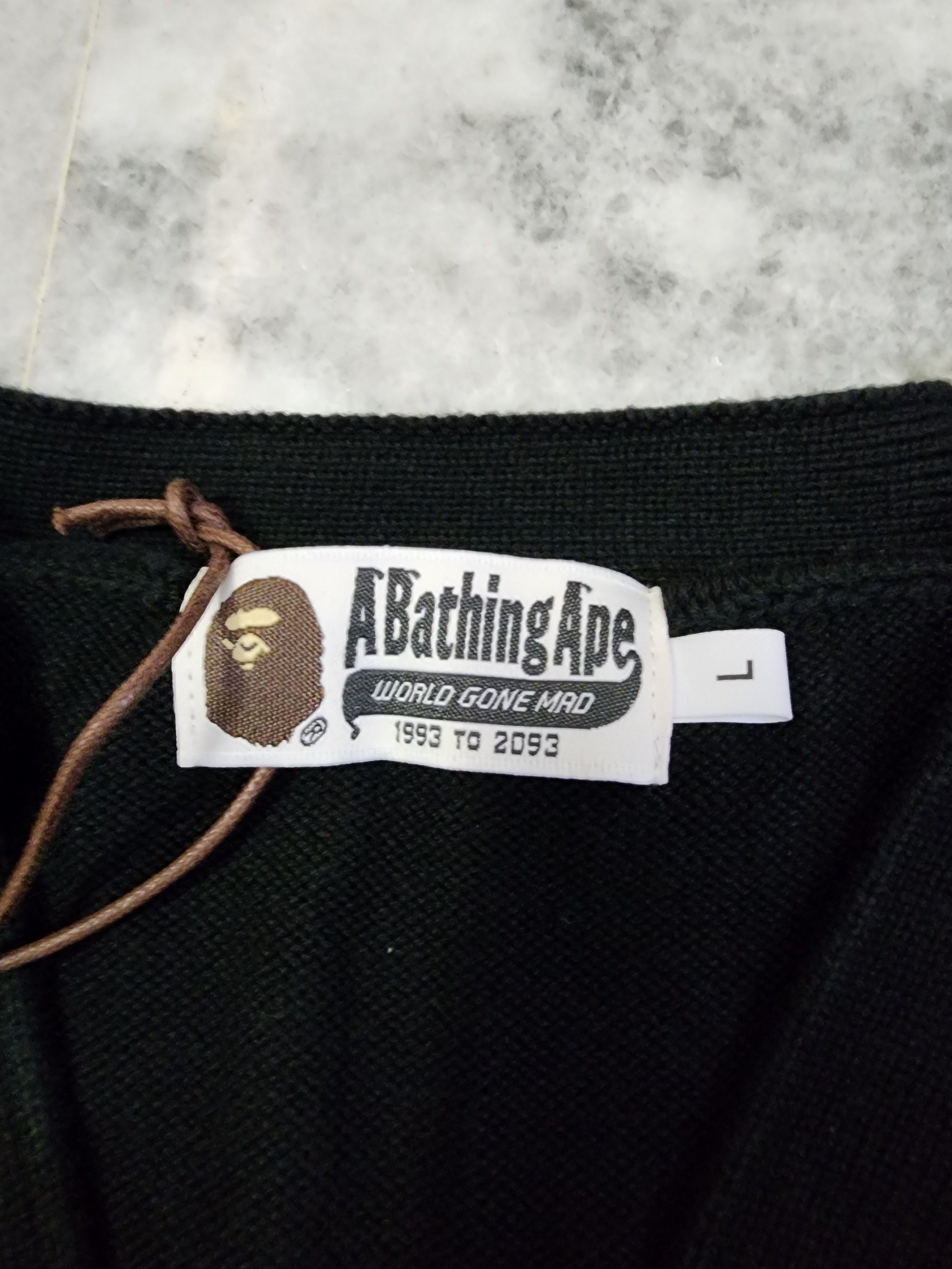 Bape Knit Cardigan Size US L / EU 52-54 / 3 - 9 Thumbnail