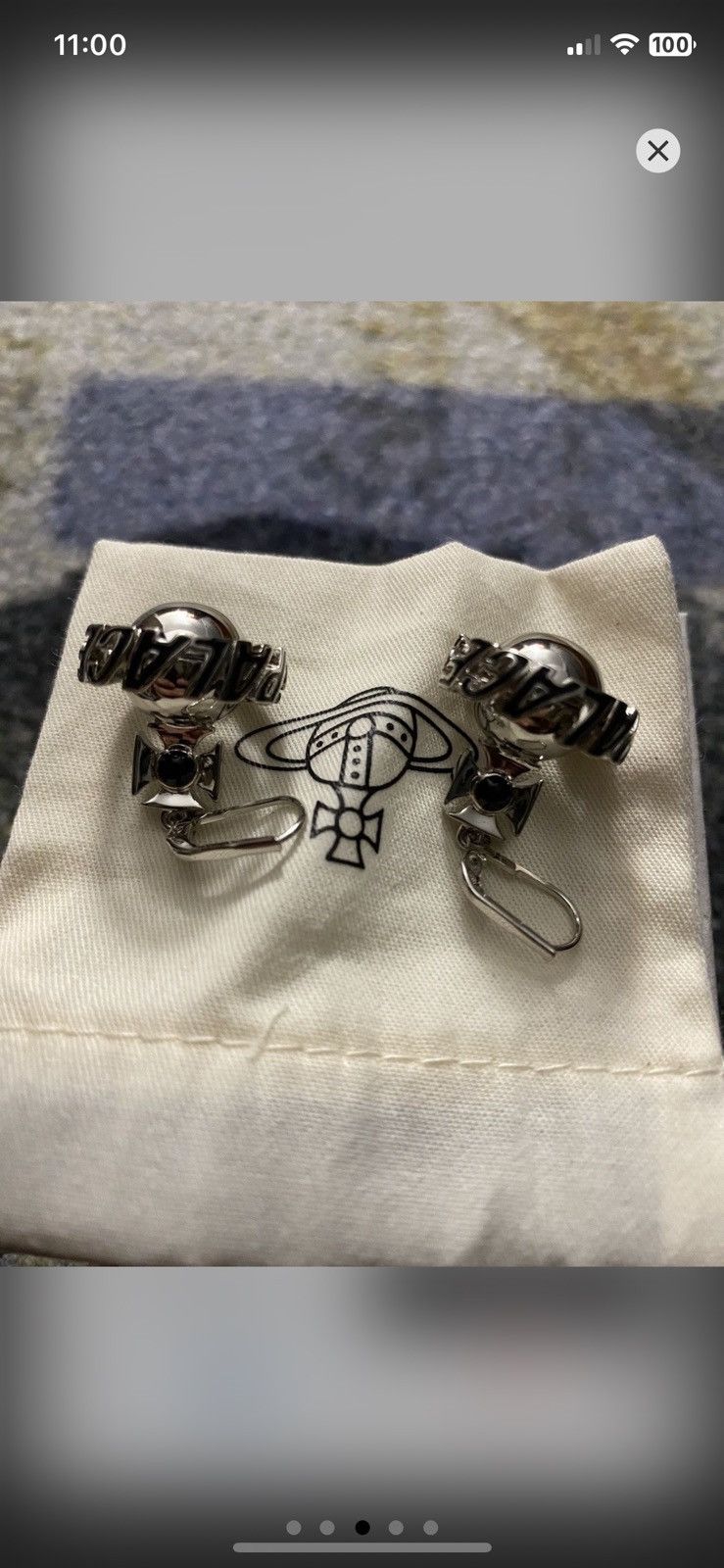 Palace × Vivienne Westwood Palace x Vivienne Westwood Earrings Size ONE SIZE - 8 Thumbnail
