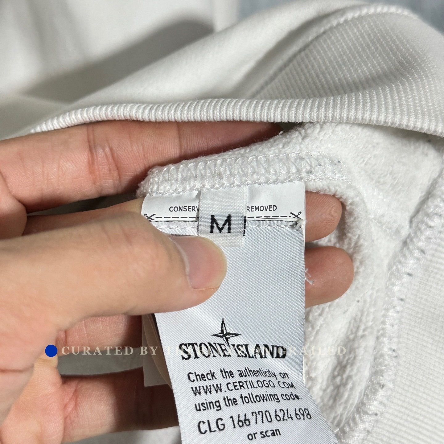 Stone Island Stone Island Embroidered Logo Crewneck Size US M / EU 48-50 / 2 - 6 Thumbnail