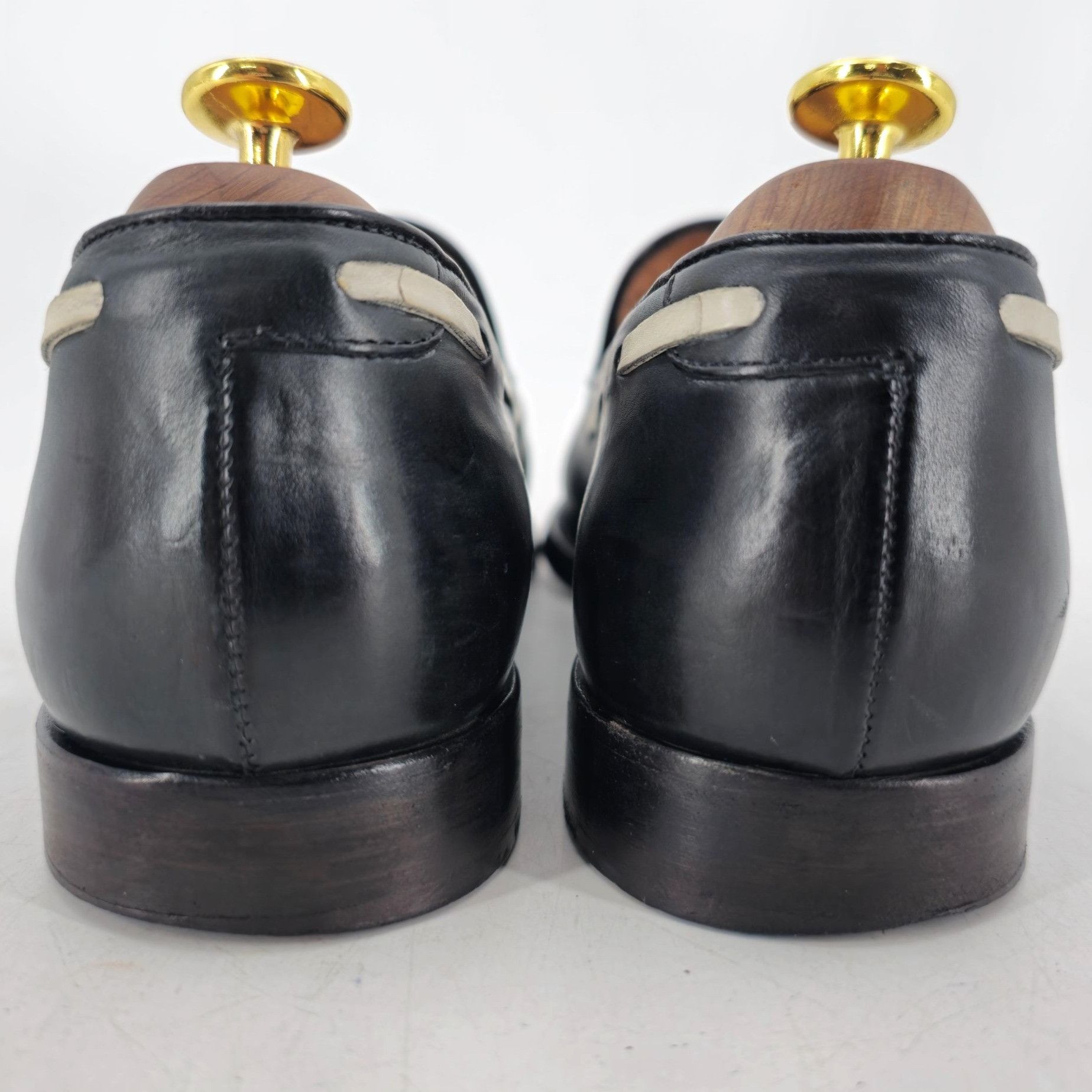 Fratelli Rossetti Fratelli Rossetti Italy Mens 6.5US 39.5EU Black White Brera Size US 6.5 / IT 36.5 - 5 Thumbnail
