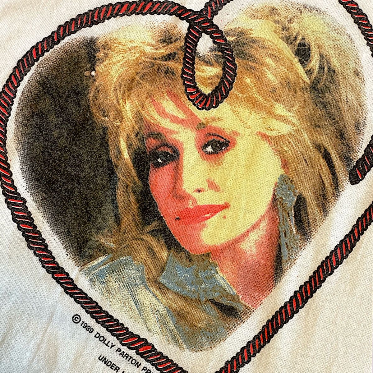 Band Tees × Vintage 1989 Dolly Parton Tour Shirt Size US XL / EU 56 / 4 - 3 Thumbnail