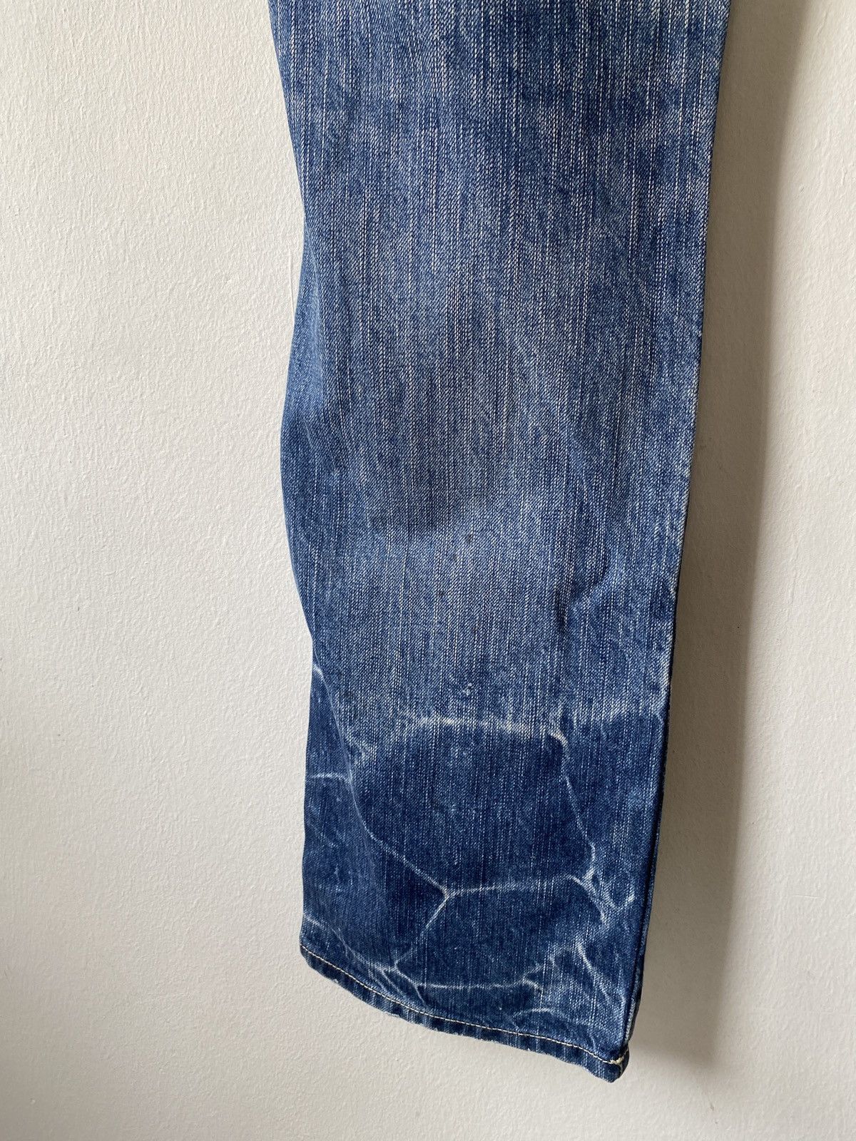 Japanese Brand John Bull Cargo Distressed Denim