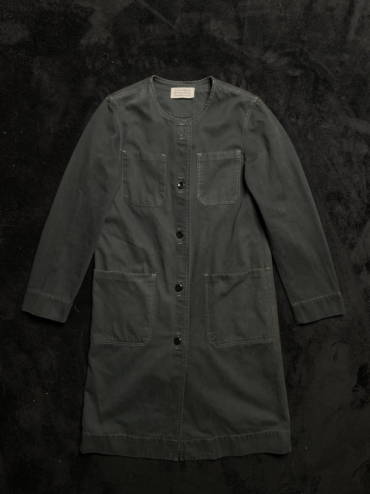 Maison Margiela Vintage 90s Maison Margiela Denim Canvas Coat Size S Size S / US 4 / IT 40 - 4 Thumbnail
