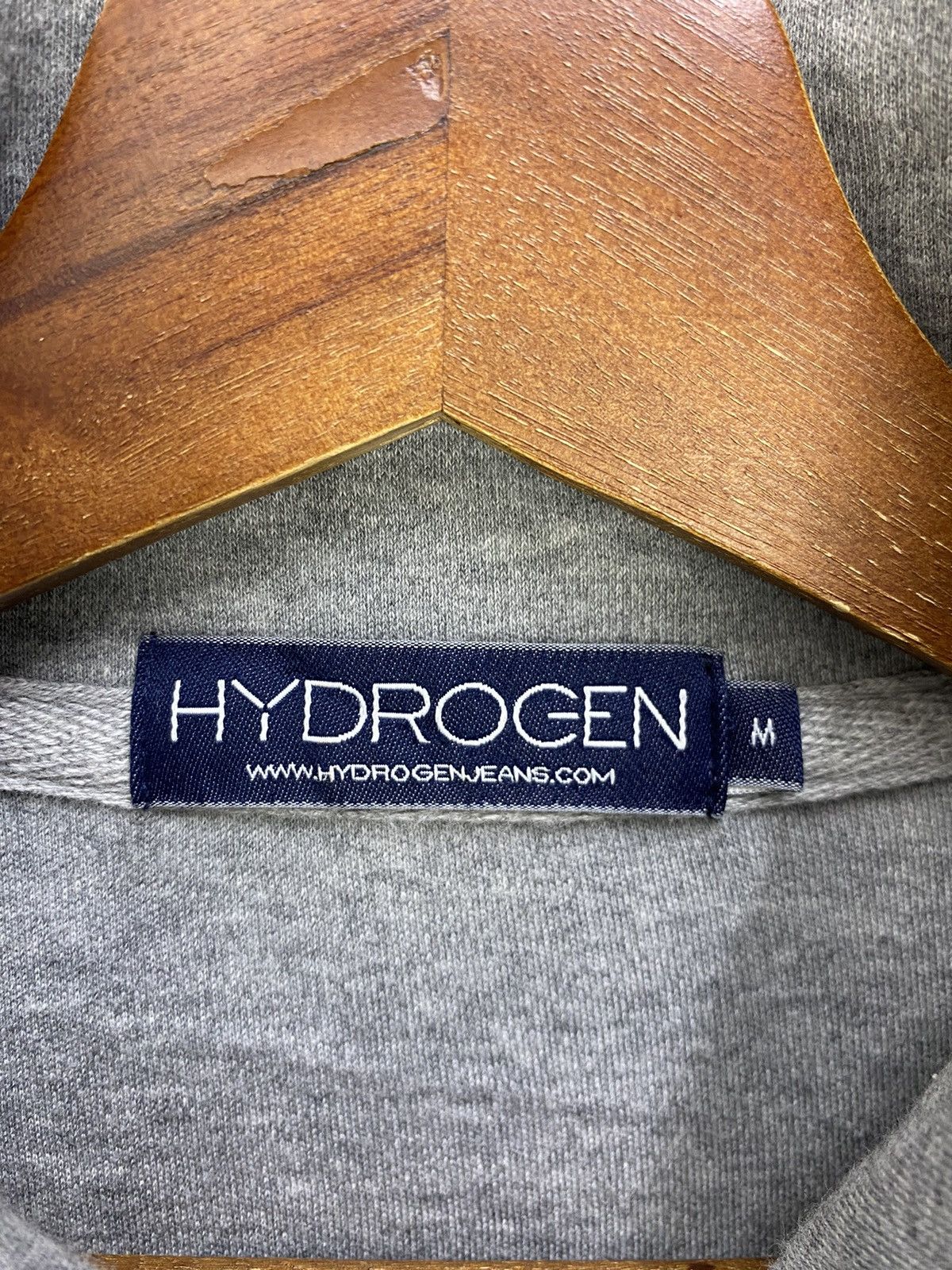 HYDROGEN Vintage Hydrogen Sweatshirt Fullzip Size Medium Size US M / EU 48-50 / 2 - 8 Thumbnail