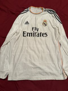 2021/22 adidas Gareth Bale Real Madrid L/S Home Authentic Jersey