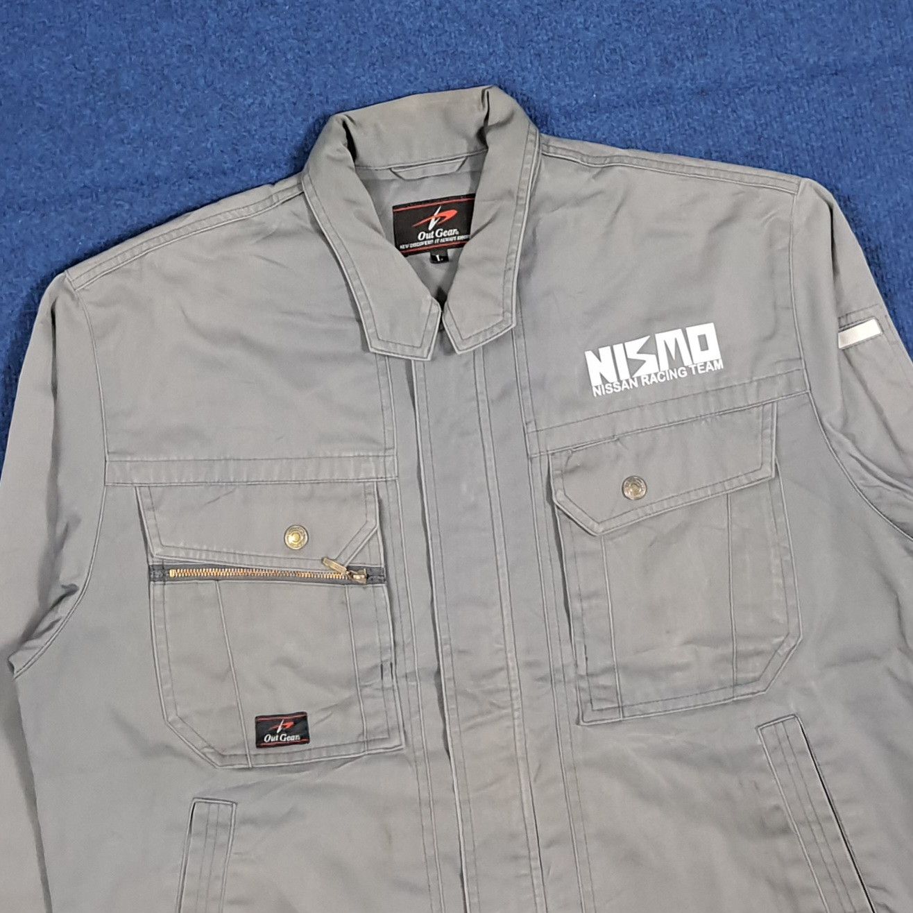 Japanese Brand Vintage Nismo Nissan Racing Custom Logo Jacket C282N25 Size US L / EU 52-54 / 3 - 4 Thumbnail
