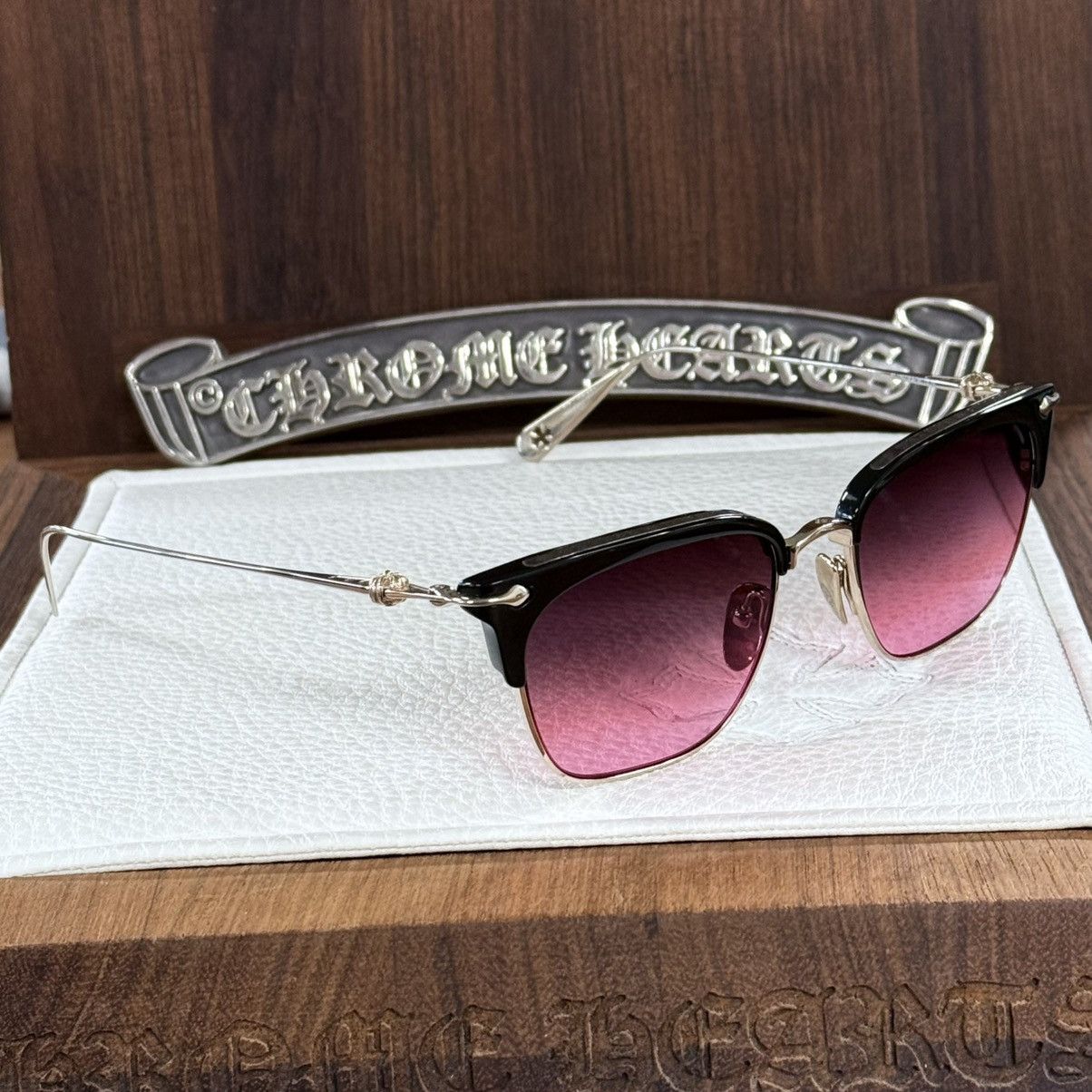 Chrome Hearts Chrome Hearts SLUNTRADICTION 1/1 Sunglasses Size ONE SIZE - 4 Thumbnail