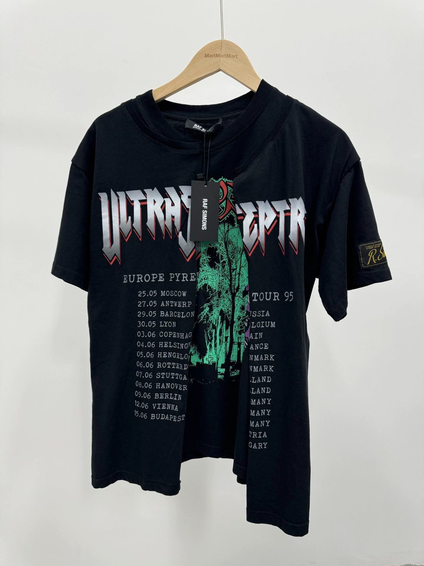 Raf Simons Raf Simons Death deconstructs short sleeves Size US S / EU 44-46 / 1 - 1 Thumbnail