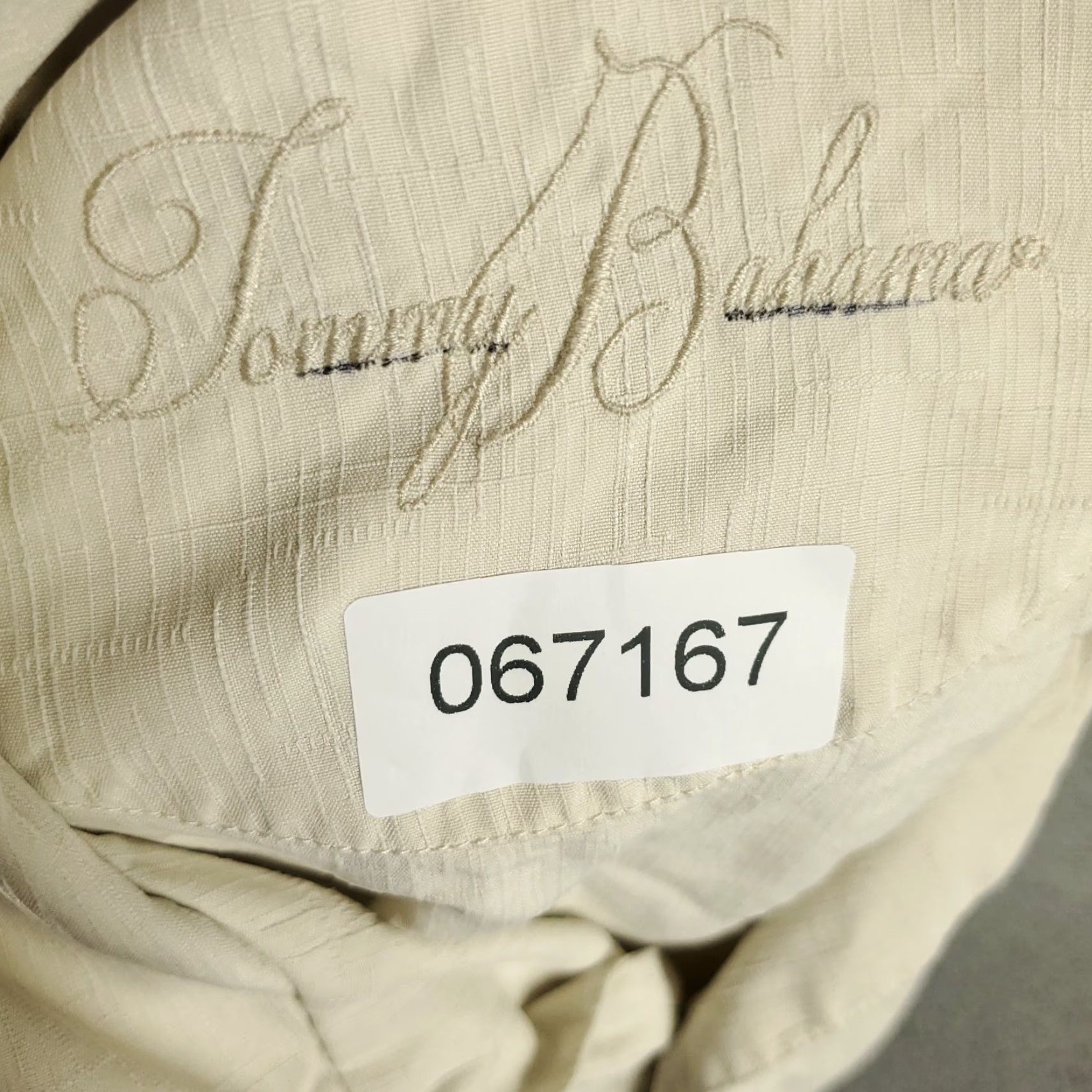 Tommy Bahama Tommy Bahama Shirt Mens Medium Beige Floral Silk Hawaiian Button Up Short Sleeve Size US M / EU 48-50 / 2 - 8 Thumbnail
