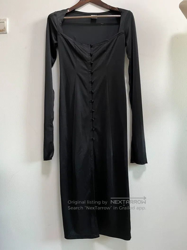 Japanese Brand Japanese Brand size F Alice auaaBlack Button Dress Size S / US 4 / IT 40 - 8 Thumbnail