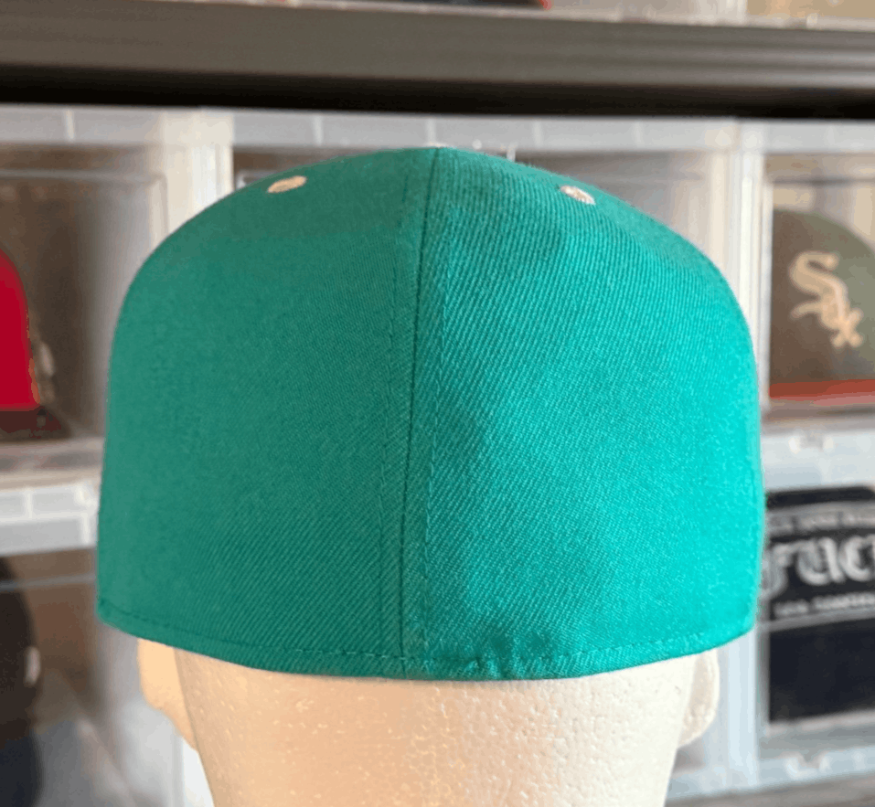 The Hundreds The Hundreds New Era Vintage Teal & Purple Adam Bomb Fitted Size ONE SIZE - 4 Thumbnail