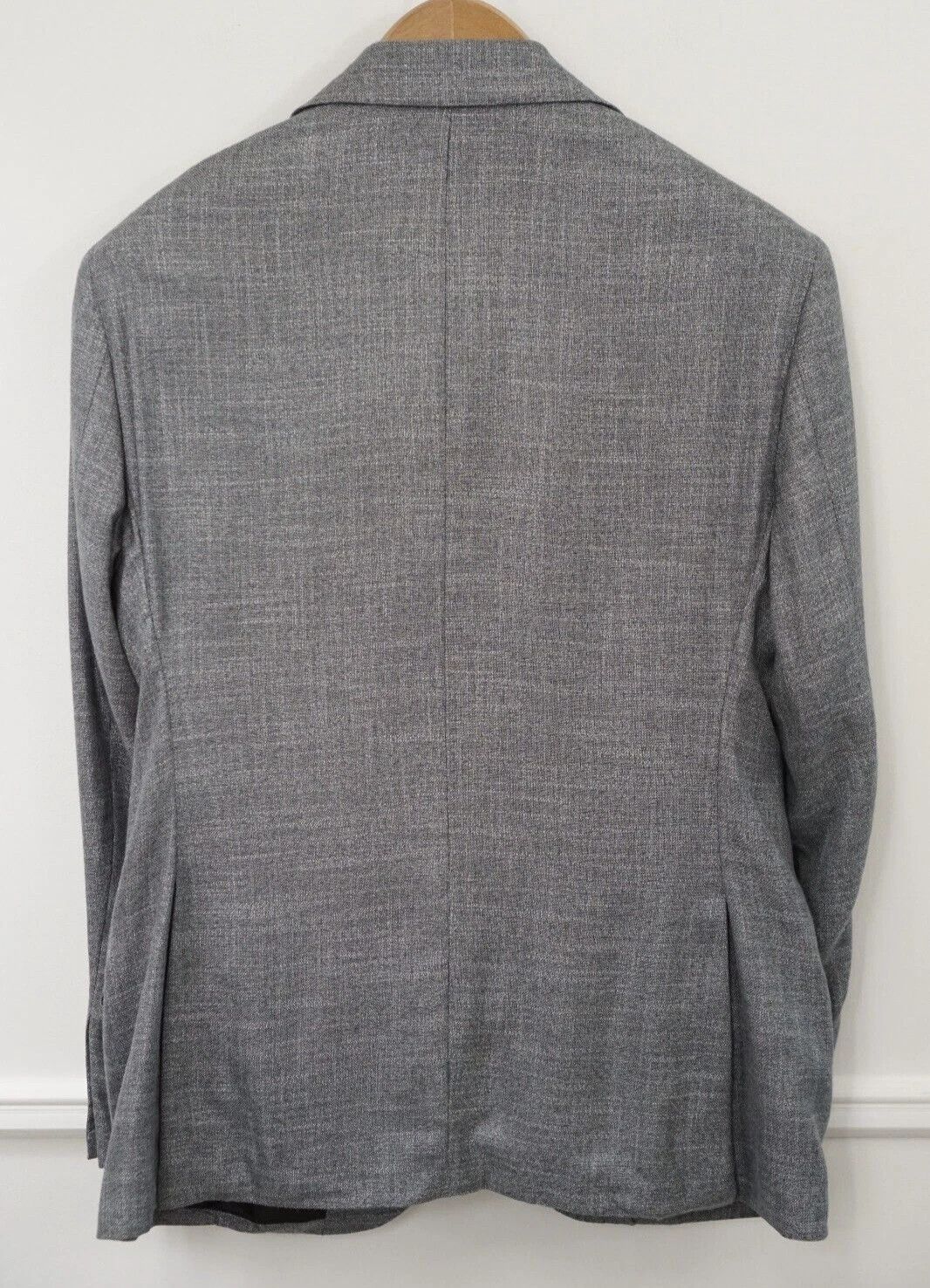 Suitsupply Men Suitsupply Blazer Lazio Bamboo Grey Huddersfield US38S Size 38S - 2 Thumbnail