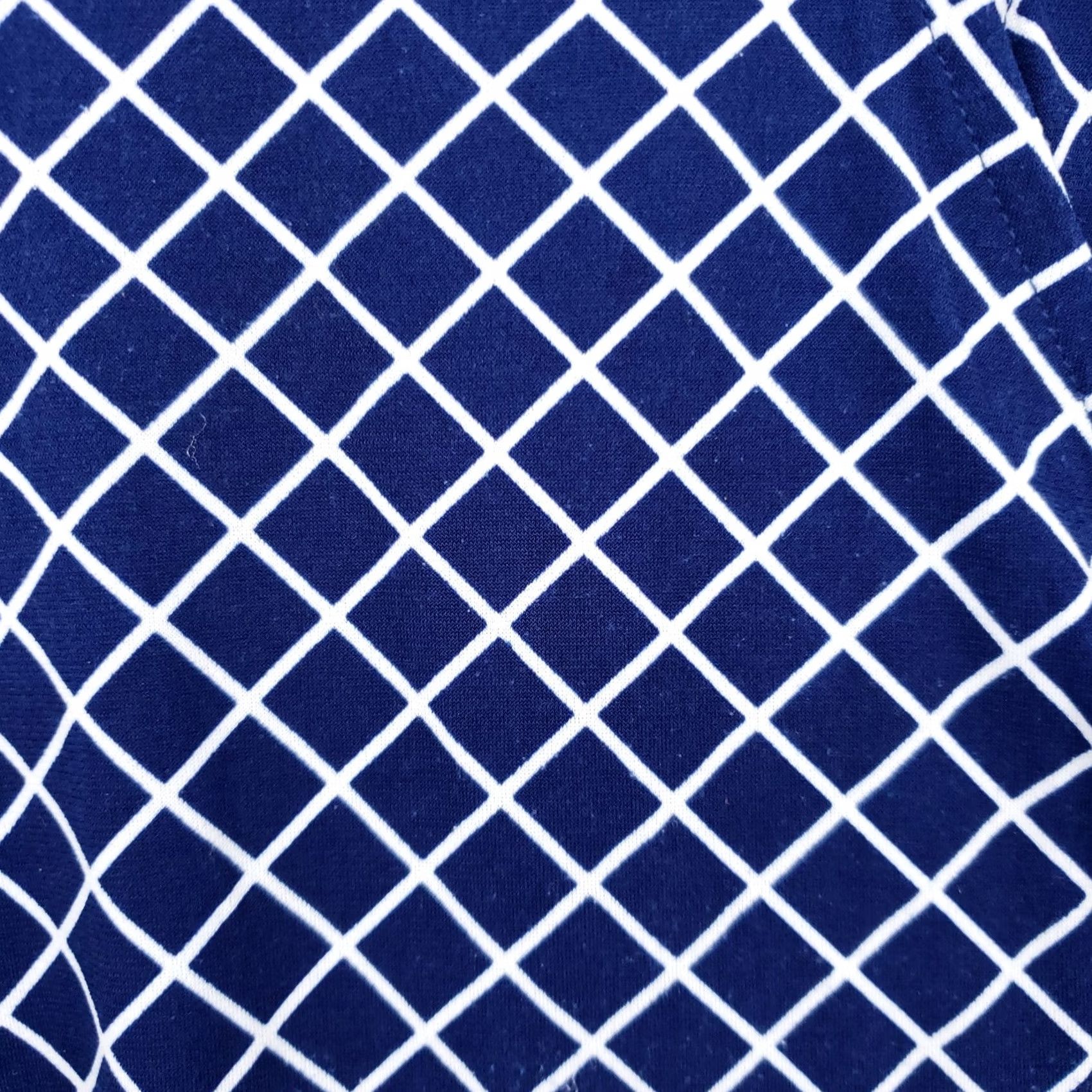 Banana Republic Banana Republic Women Medium Blue White Check Blouse Sleeveless Tank Vneck Size M / US 6-8 / IT 42-44 - 6 Thumbnail