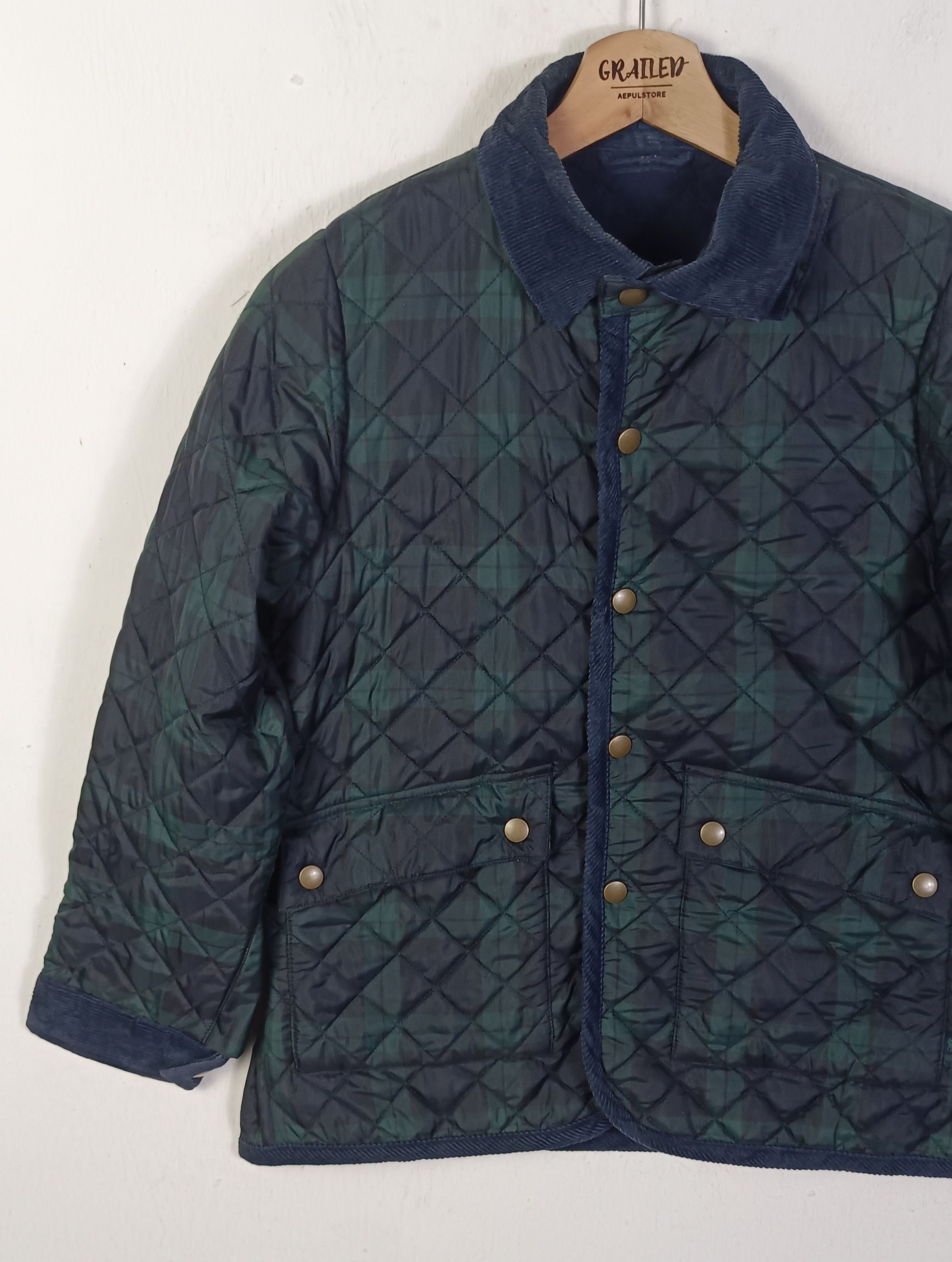 Ralph Lauren Ralph Lauren Quilted Men Jacket Size US S / EU 44-46 / 1 - 4 Thumbnail