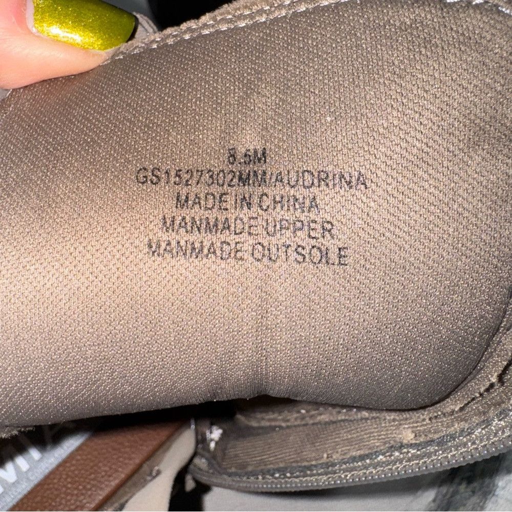 Other New MIA Mia Galit Combat Taupe Grey Boots Size 8.5 Size US 8.5 / IT 38.5 - 9 Thumbnail