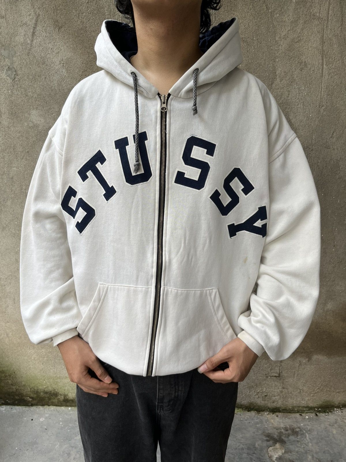 Stussy Vintage 1990s stussy arch logo Size US M / EU 48-50 / 2 - 2 Thumbnail