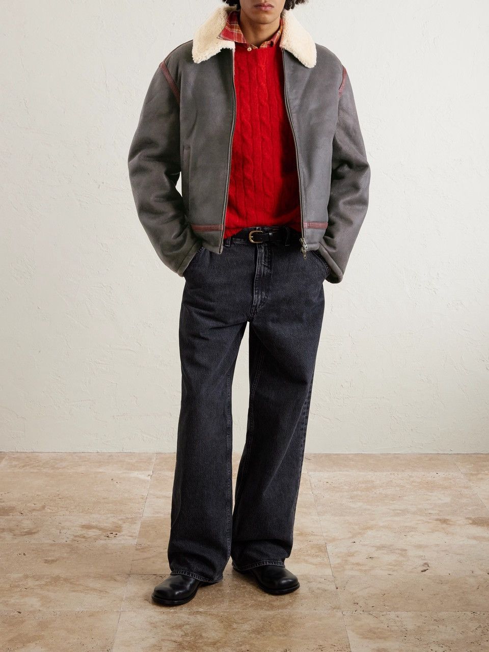 Aime Leon Dore Shearling Jacket Size US M / EU 48-50 / 2 - 6 Thumbnail