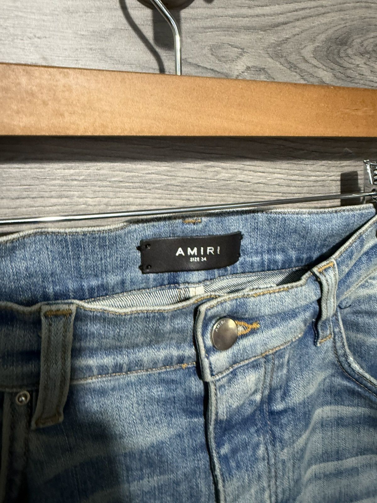 Amiri Amiri Mx1 “Plaid” Patch Jeans Size US 34 / EU 50 - 3 Thumbnail