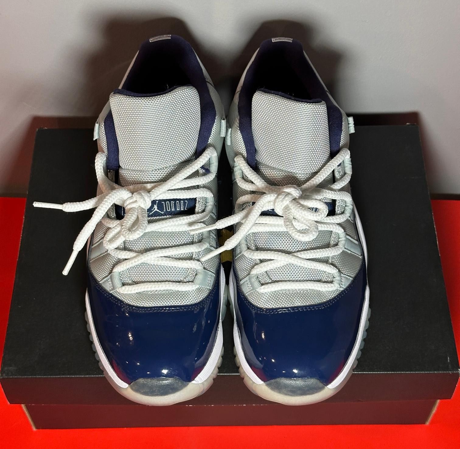 Jordan Brand × Nike Size 9.5 - Air Jordan 11 Retro Low Georgetown Size US 9.5 / EU 42-43 - 2 Thumbnail