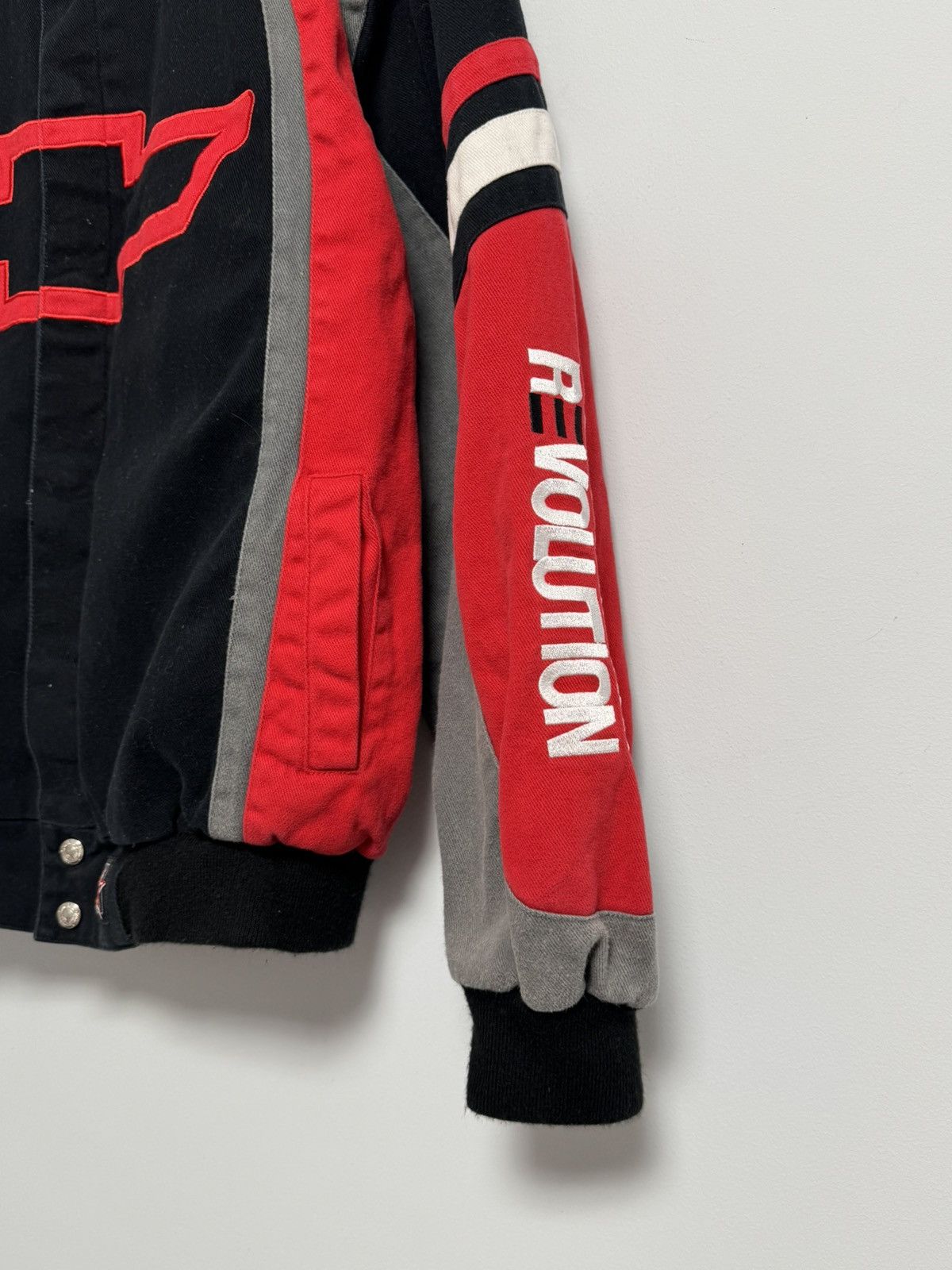 Chevrolet Vinatge Jacket Moto style Chevrolet Y2K style biker Size US M / EU 48-50 / 2 - 10 Thumbnail