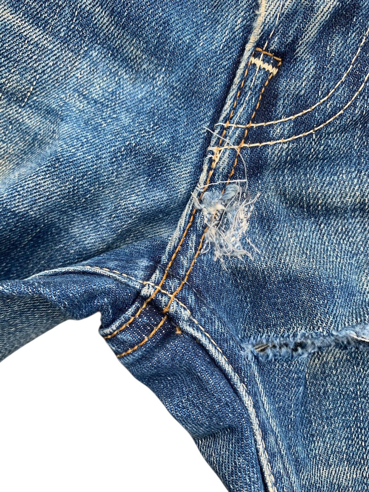 Levi's LEVIS 502 FADED & RUSTY DISTRESSED DENIM Size US 30 / EU 46 - 19 Thumbnail