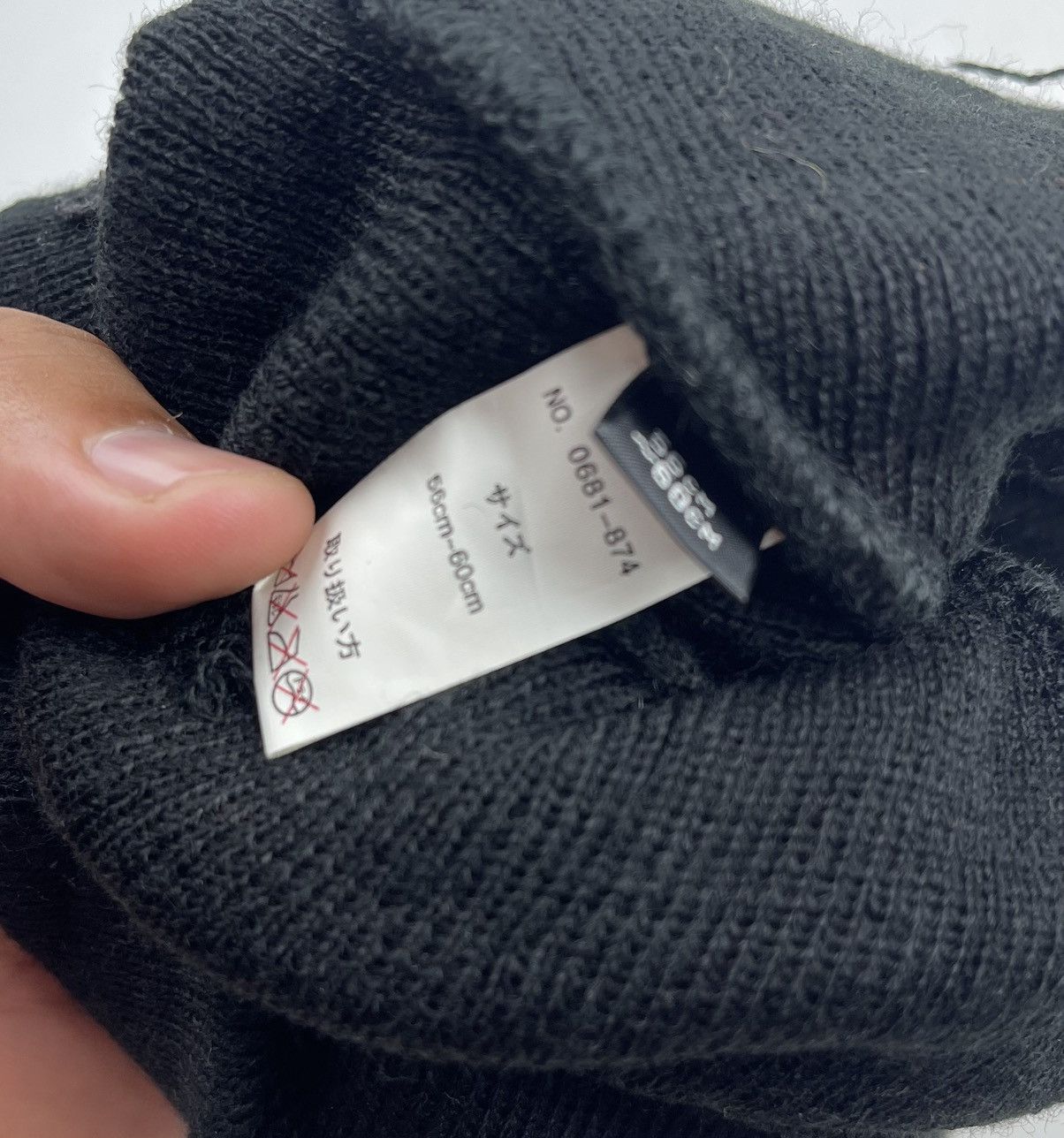 Japanese Brand realistic big skull beanie hat tc31 Size ONE SIZE - 4 Thumbnail