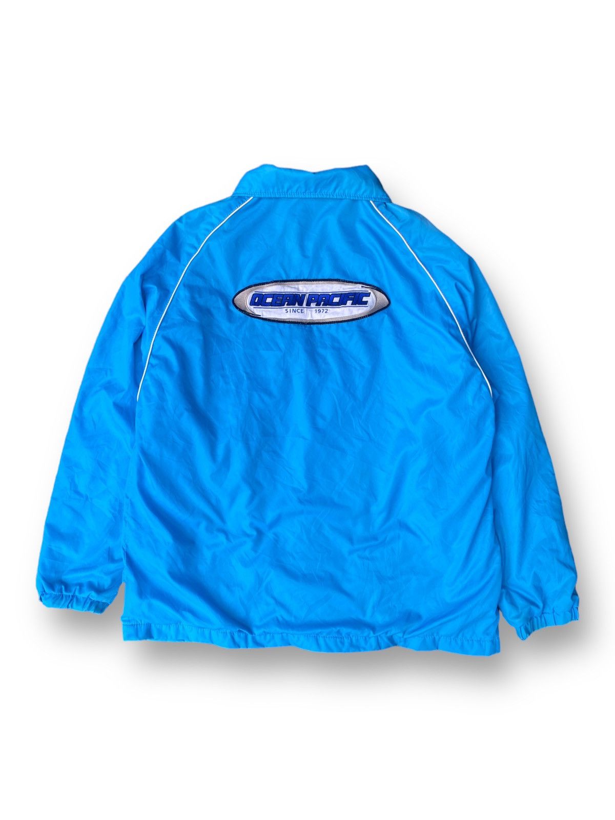 Vintage Ocean Pacific Embroidery Logo Coach Jacket. #C2