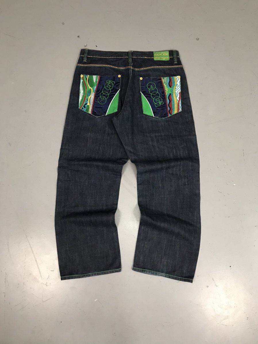 Coogi × Vintage Crazy Coogi Embroidered Denim Size US 40 / EU 56 - 1 Thumbnail