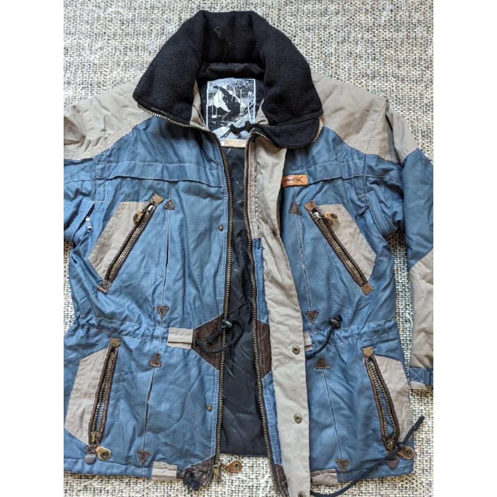 Spyder VINTAGE SPYDER Jacket Coat M Men Blue Gray 1990s Nylon Parka Size US M / EU 48-50 / 2 - 7 Thumbnail