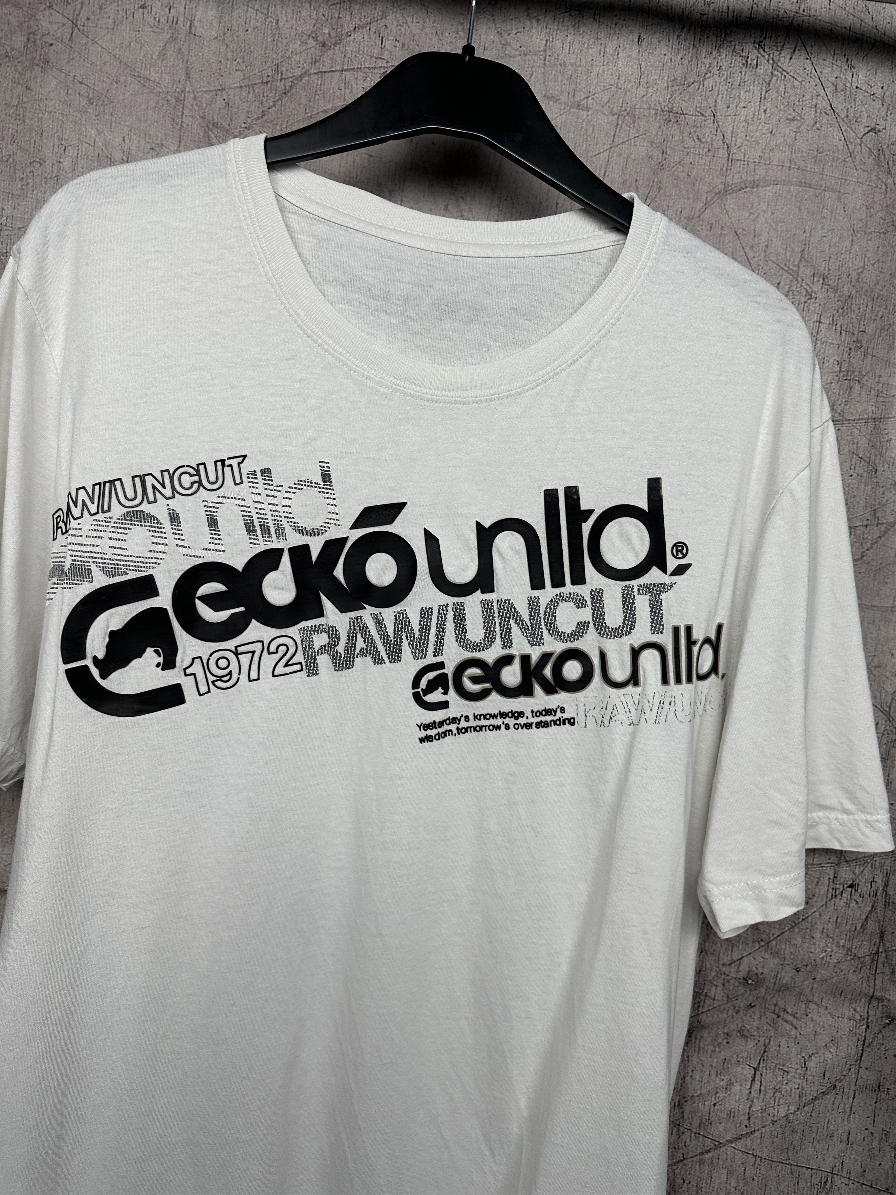 Ecko Unltd. Ecko Unltd Mens T-Shirt Y2K Size US XXL / EU 58 / 5 - 2 Thumbnail
