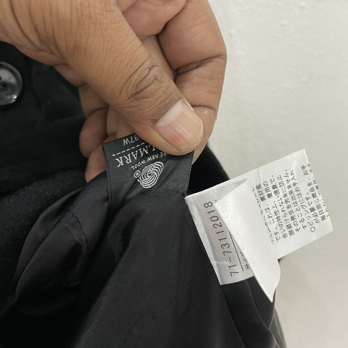 Japanese Brand Vintage Ined By Yohji Yamamoto Trench Coat Jacket Size M / US 6-8 / IT 42-44 - 6 Thumbnail