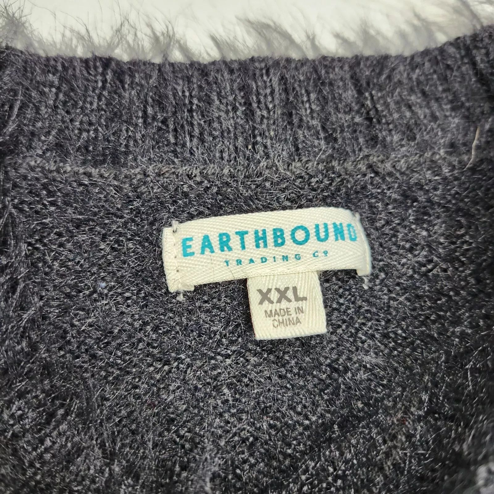Vintage Earthbound Ying-Yang Sweater Size XXL / US 16-18 / IT 52-54 - 4 Thumbnail