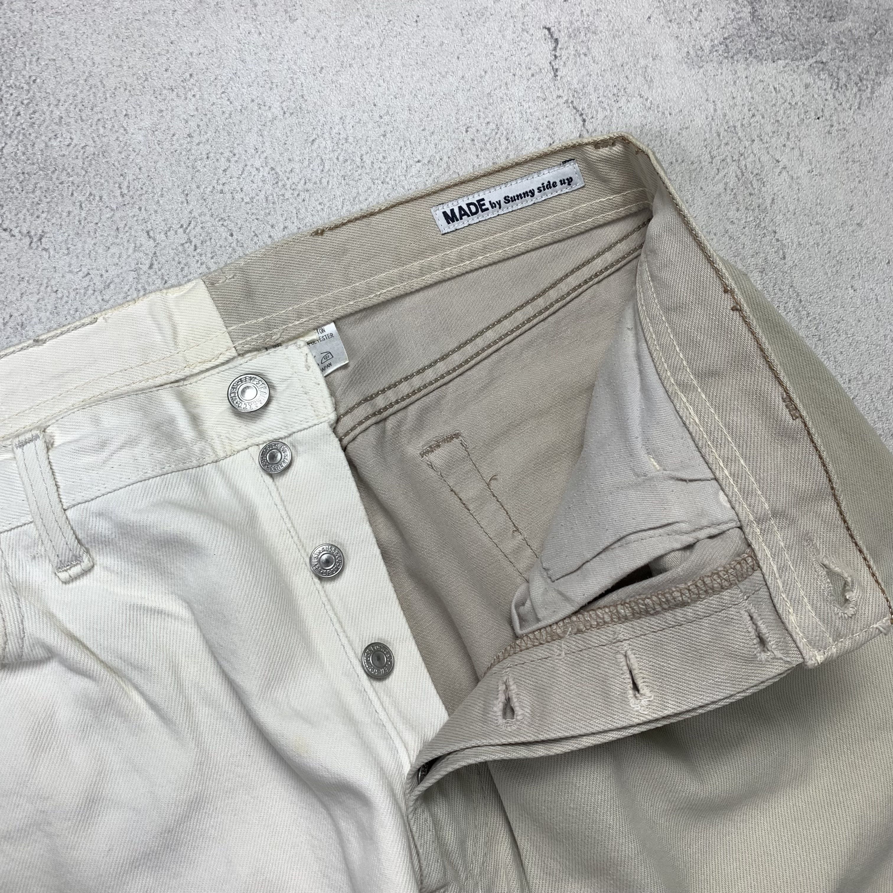 Levi's Vintage Levi's Reconstructed Split Pants by Sunny Side Up Size US 31 - 6 Thumbnail