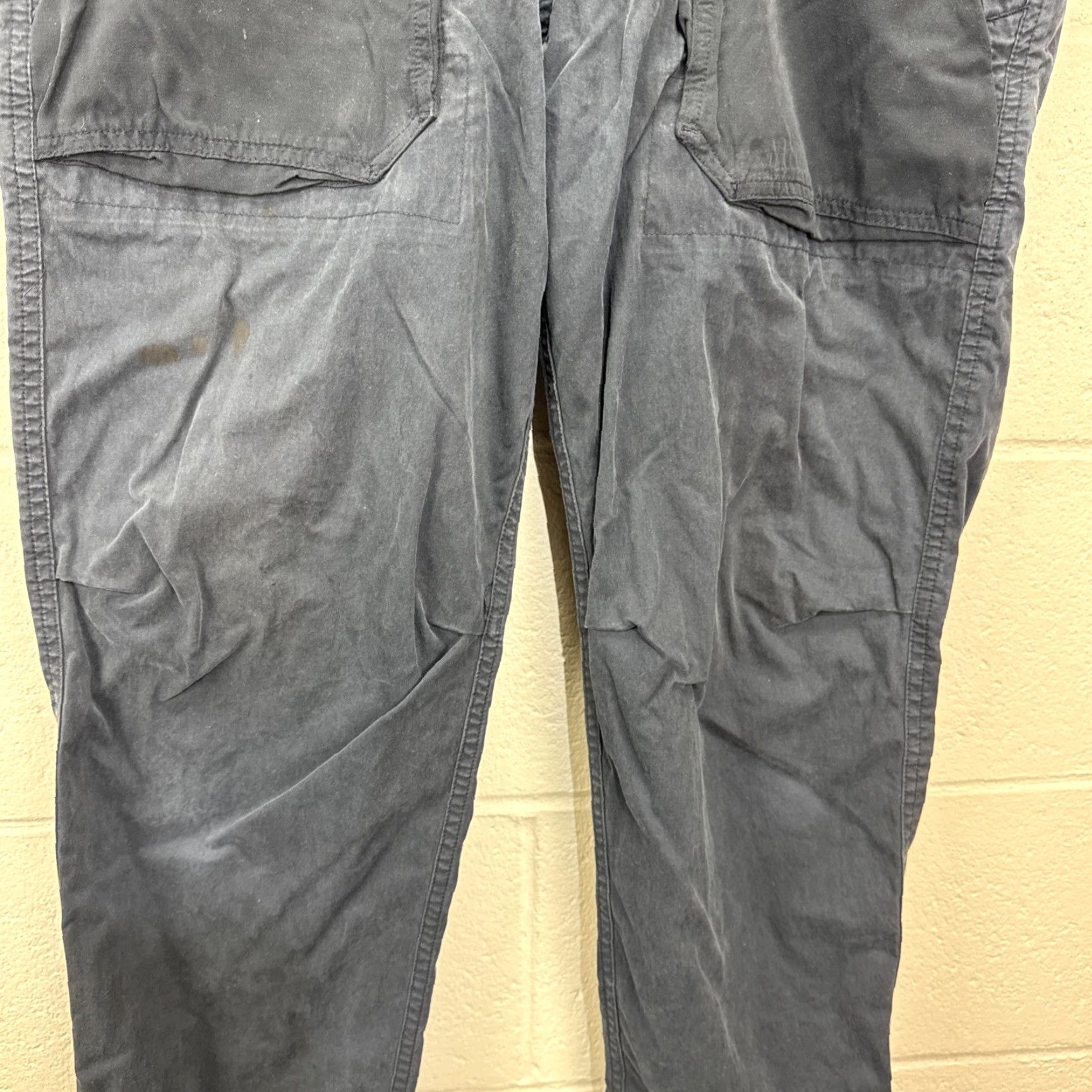 Abercrombie & Fitch VINTAGE Abercrombie & Fitch Pants Mens 32x32 Cargo 5-Pocket Blue 90s Grunge Army Hip Hop Mens Size US 32 / EU 48 - 5 Thumbnail