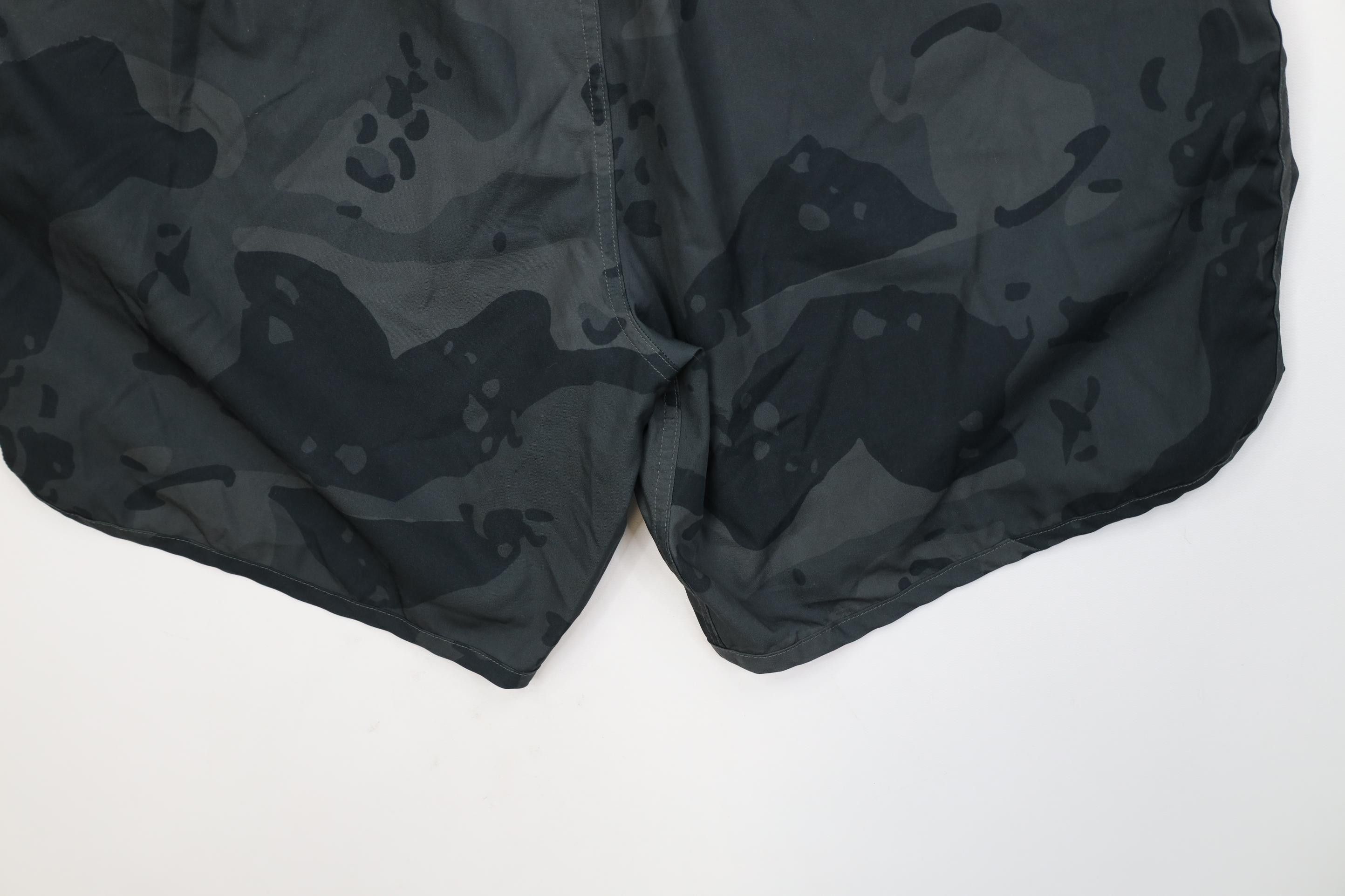 Vintage Zero Foxtrot Above Knee Skull Camouflage Running Gym Shorts Size US 38 / EU 54 - 11 Thumbnail